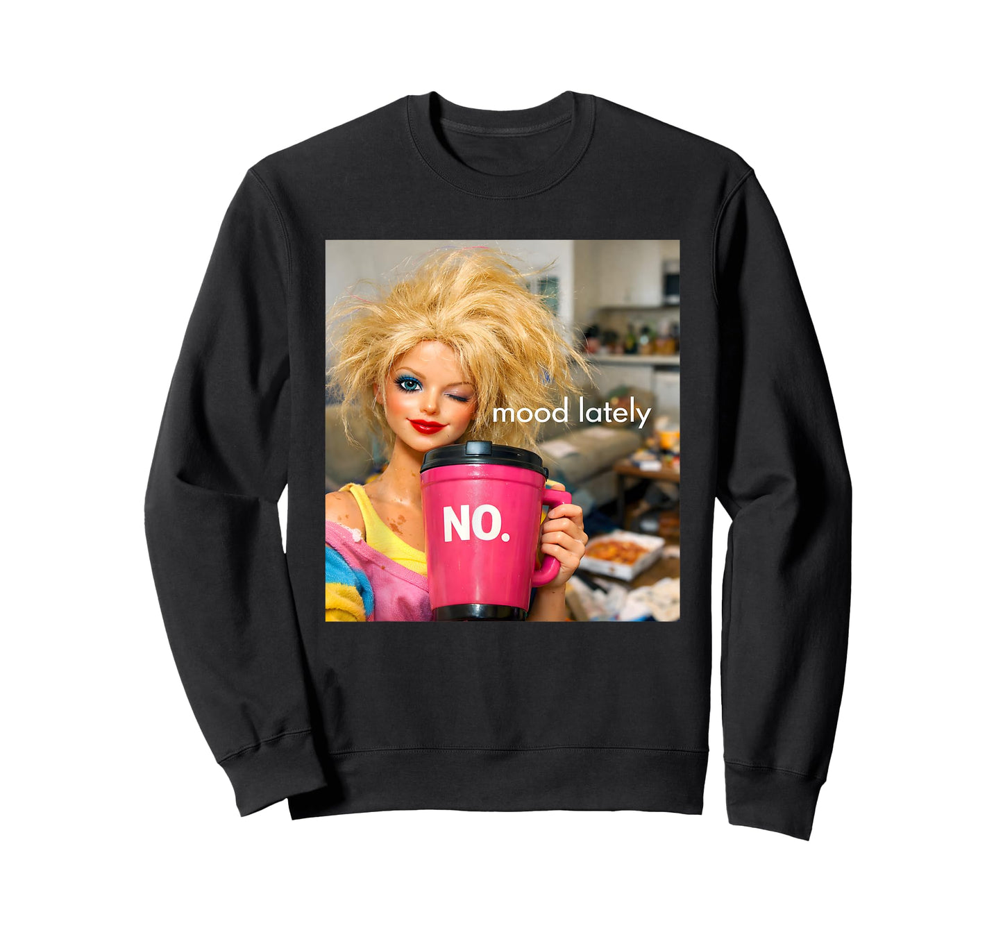 Retro Doll Face Meme Dolls Plastic Digusting Doll Face Meme T-Shirt