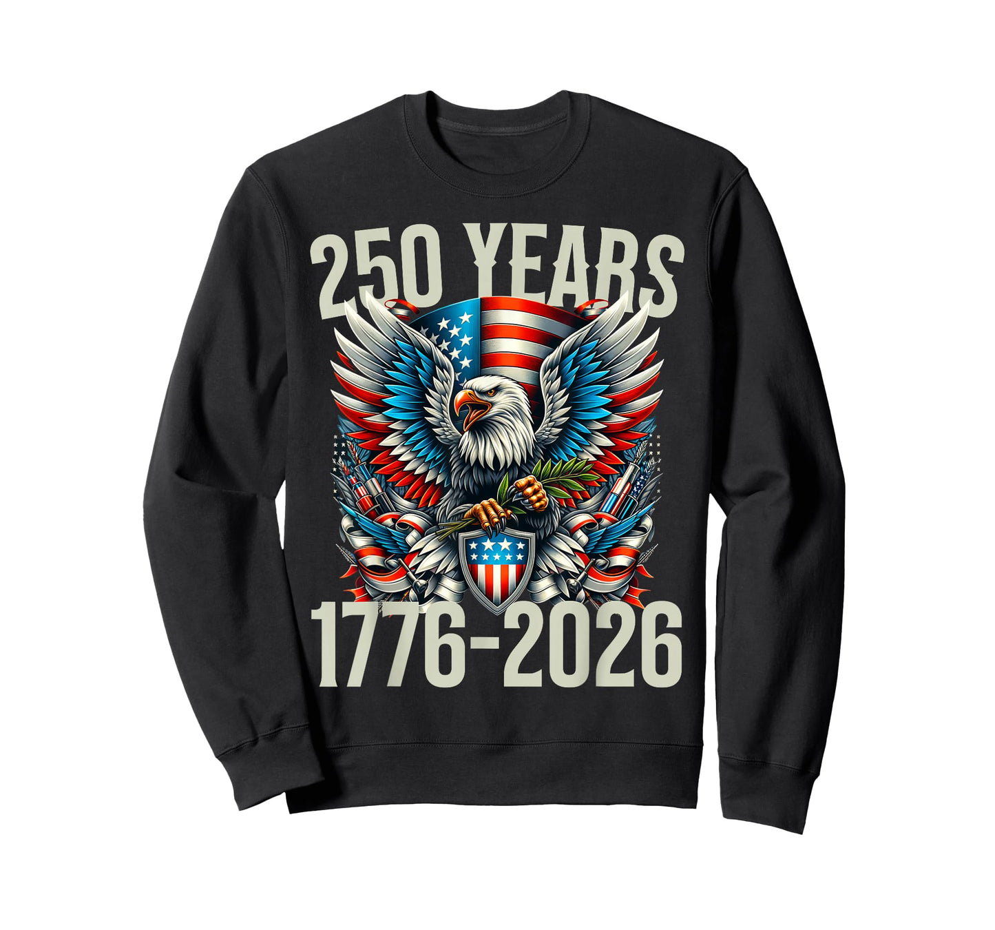 Pride in 250 Years of Freedom 1776-2026 Independence Day T-Shirt