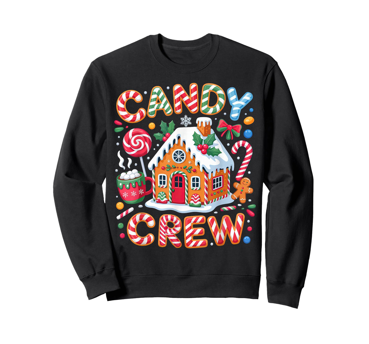 Candy Crew Christmas Candy Land Kids Candy Crew Christmas T-Shirt