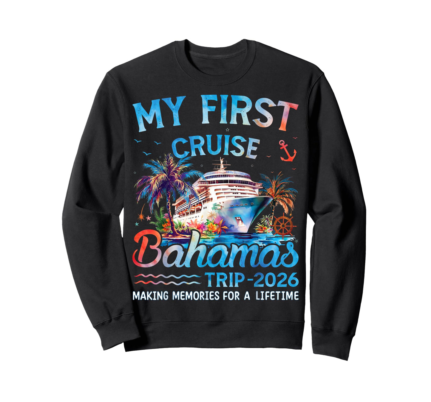 My First Cruise Bahamas Trip 2026 Family Matching Vacation T-Shirt