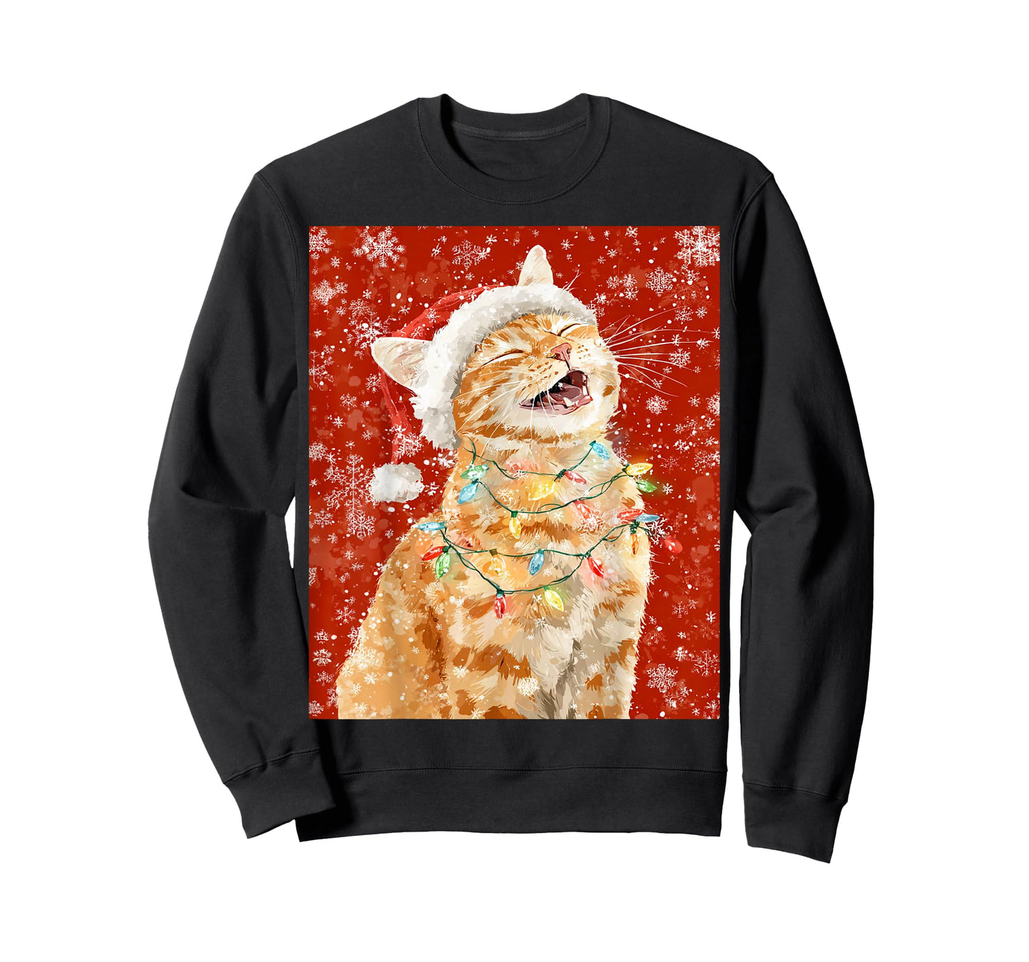 Christmas Orange Cat T-Shirt