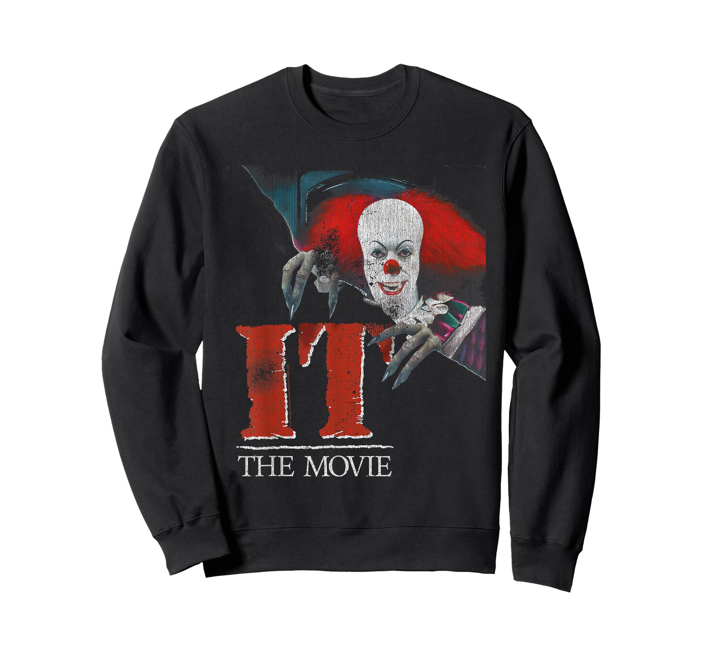 IT Miniseries Pennywise The Clown Poster 90's Horror Movie T-Shirt