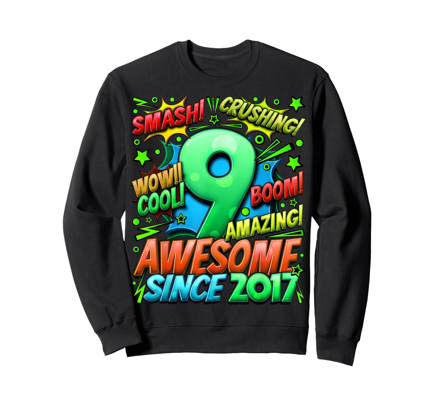 9 Year Old Gifts for Boys 9th Birthday Boy 9 Year Old Boy T-Shirt
