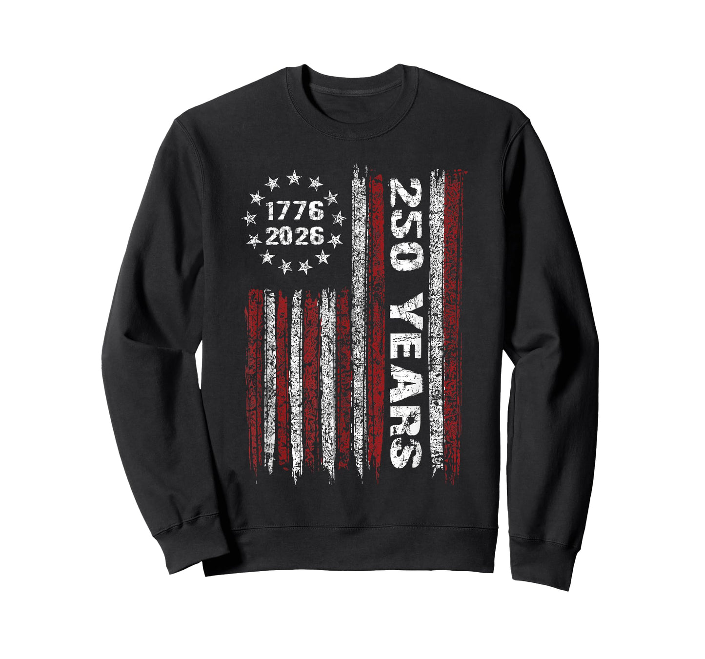 250 Years American 1776 2026 250th USA Patriotic 4th of July T-Shirt