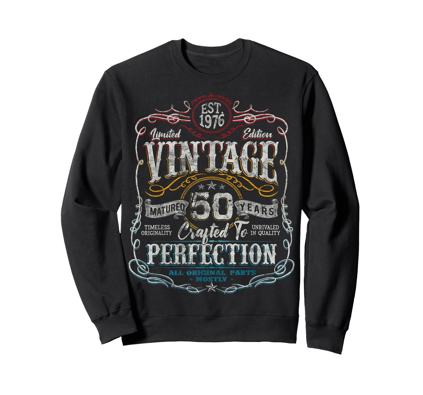 Vintage 1976 Limited Edition Shirt 50 Year Old 50th Birthday T-Shirt