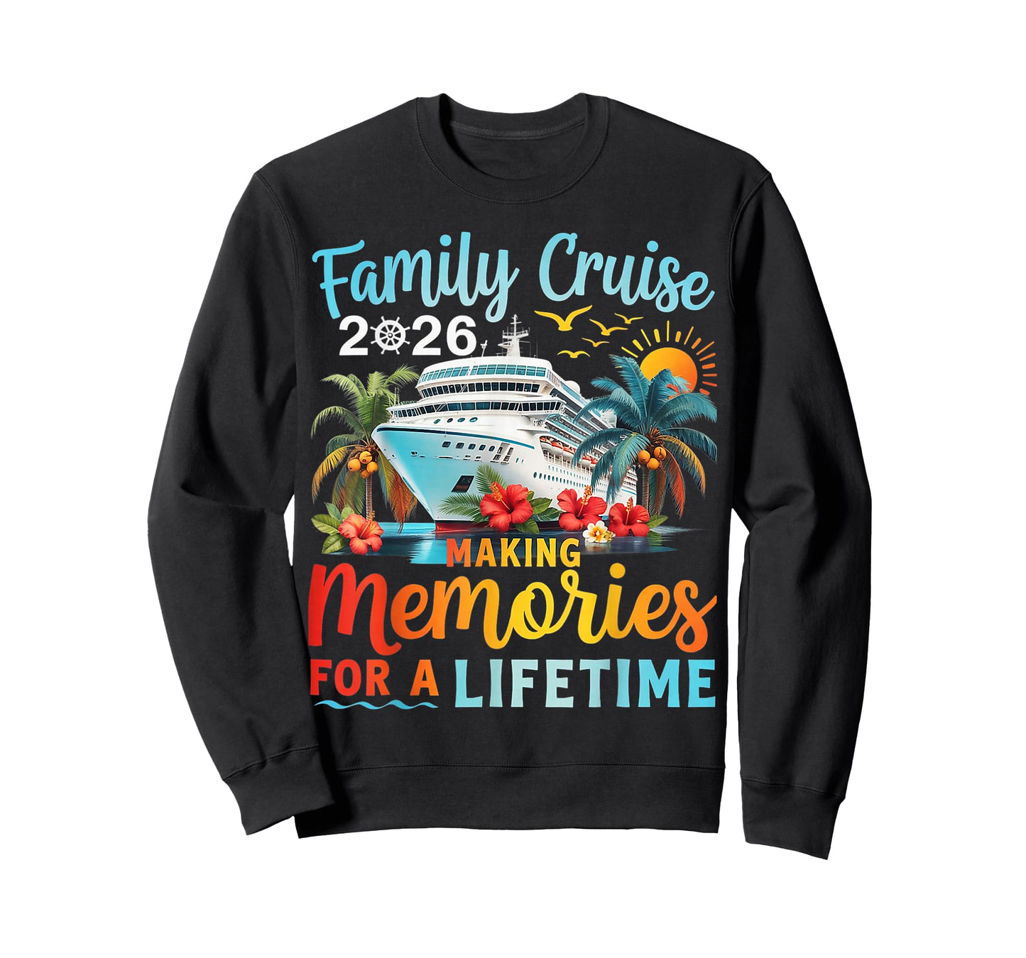 Family Cruise 2026 Family Cruise Vacation Summer Party T-Shirt