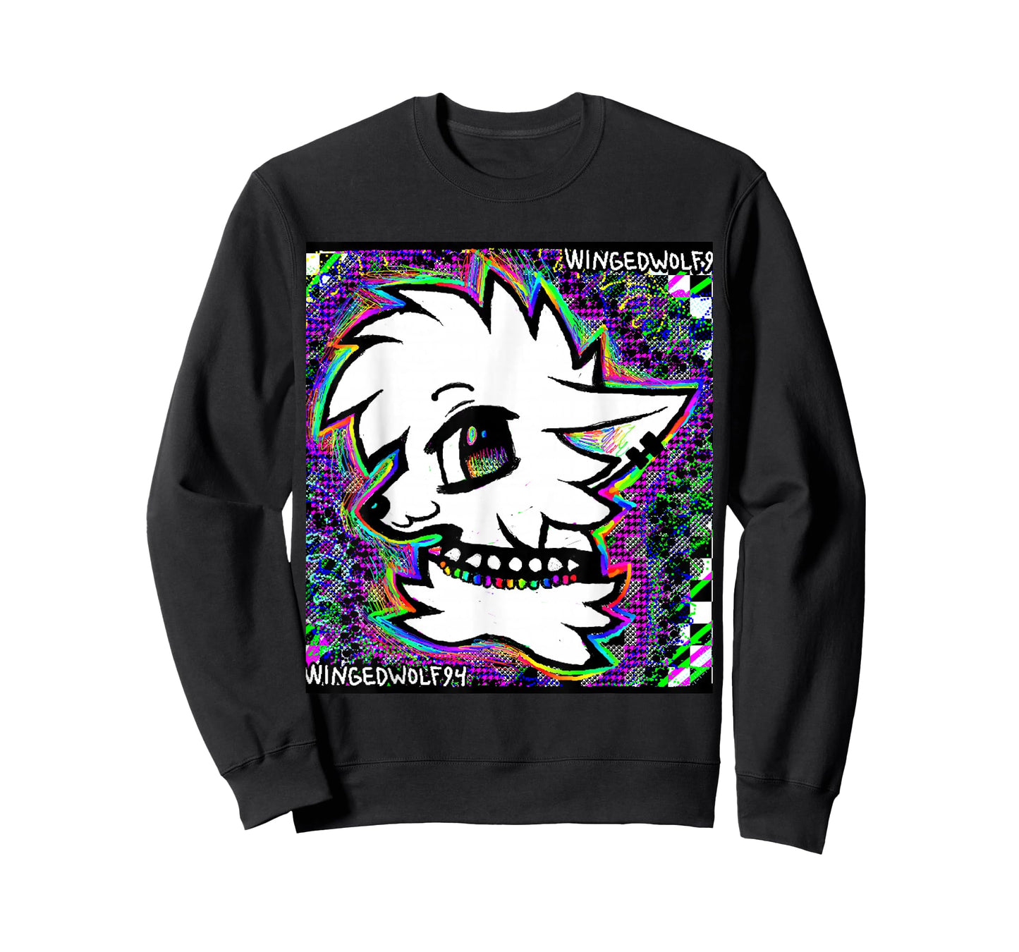 Retro Sparkledog Furry Art T-Shirt