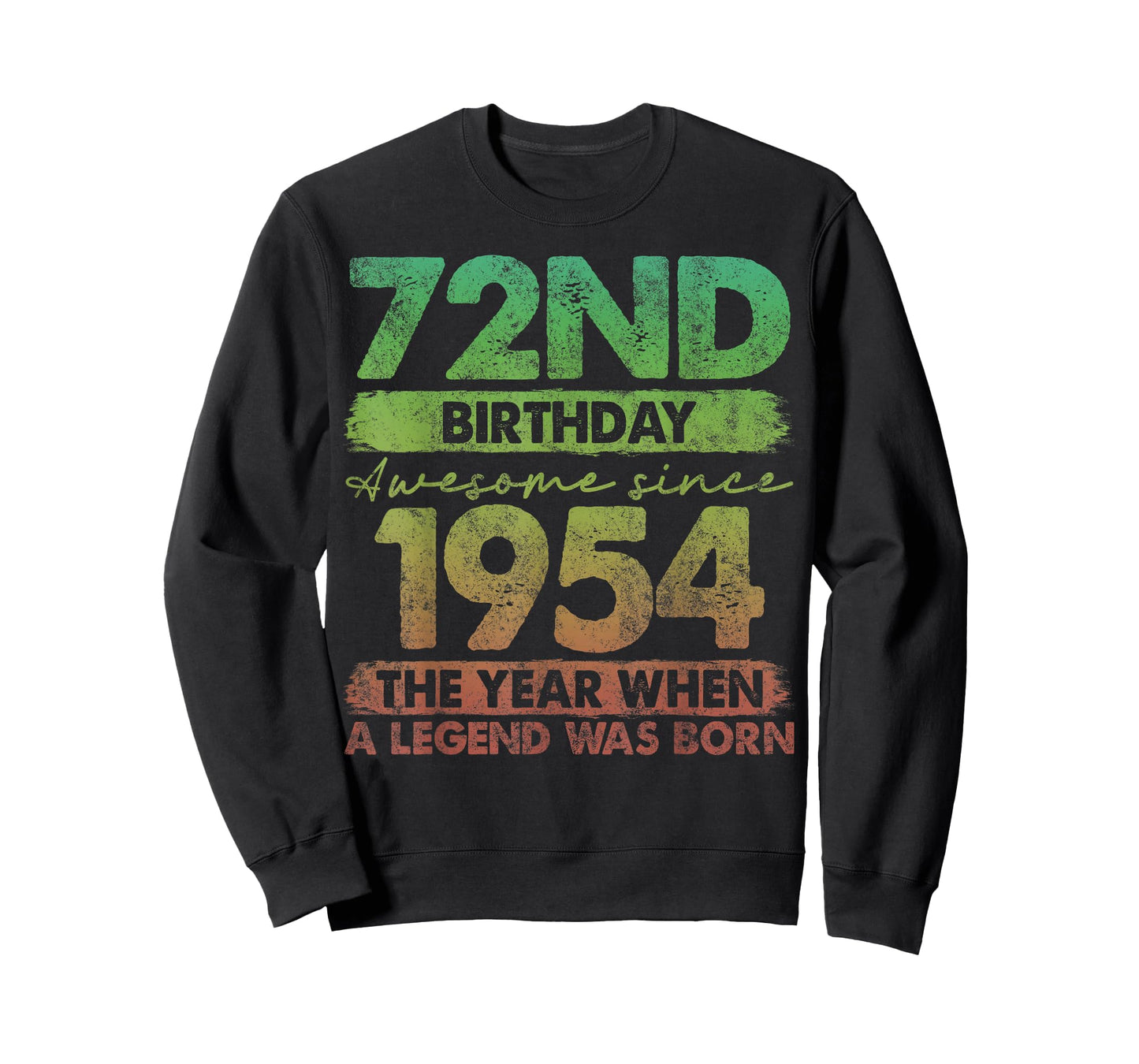 72 Year Old Gifts Vintage 1954 Limited Edition 72nd Birthday T-Shirt