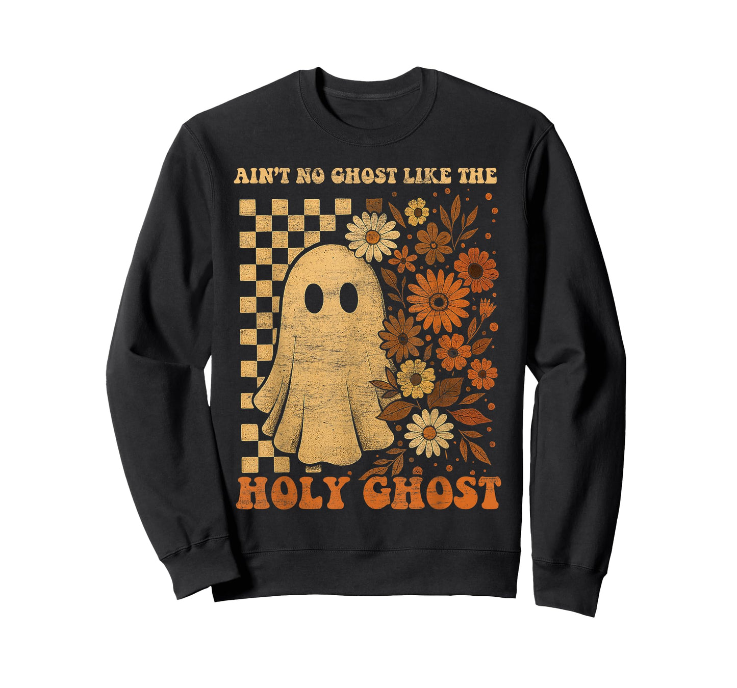 Groovy Ain’t No Ghost Like The Holy Christian Halloween T-Shirt