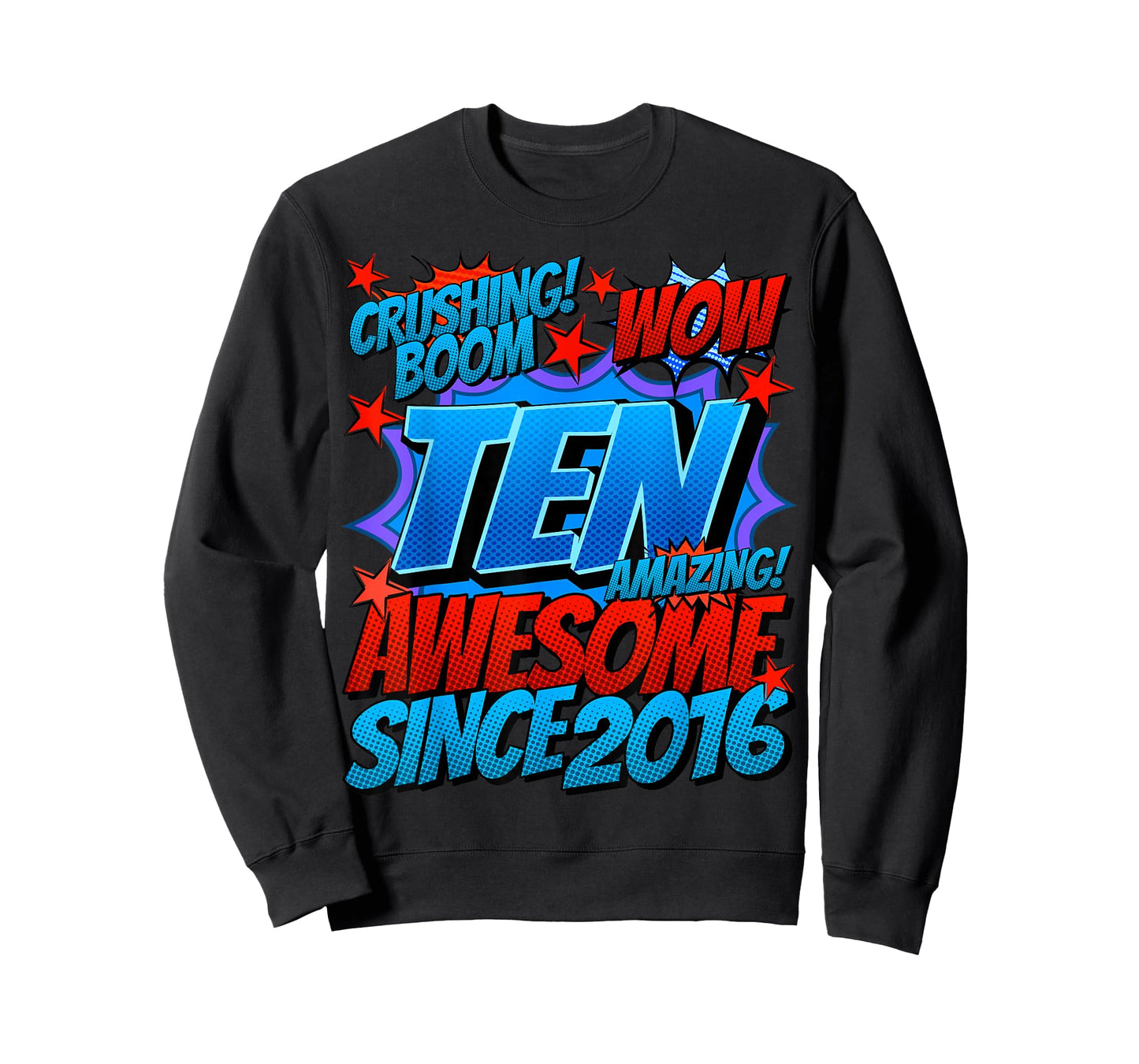 10 Year Old Gifts for Boys 10th Birthday Boy 10 Year Old Boy T-Shirt