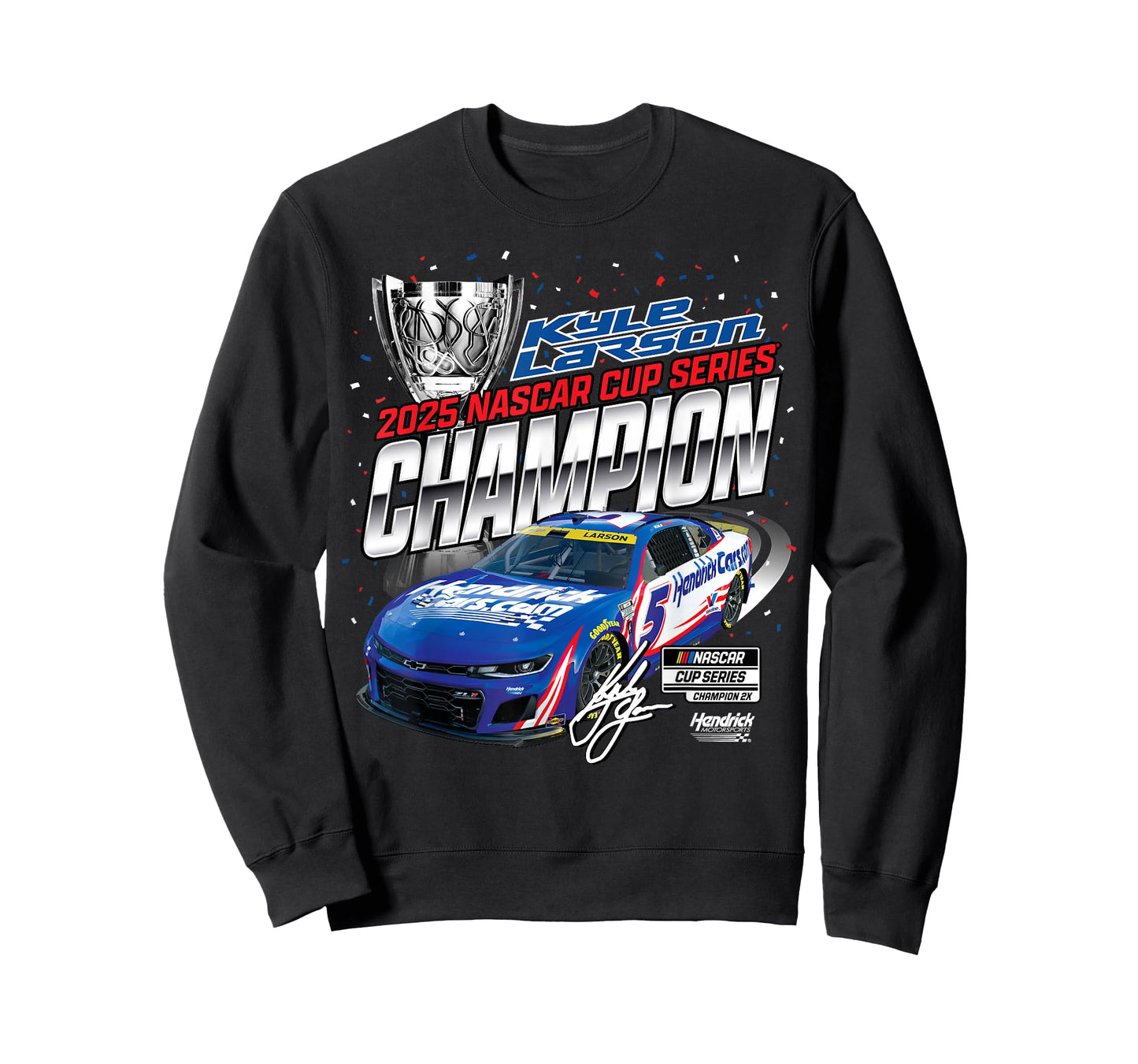 NASCAR - Kyle Larson - 2025 Series Champion T-Shirt