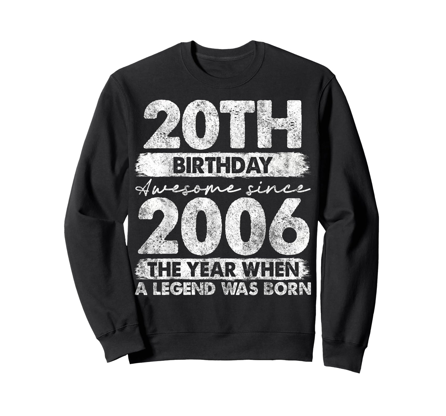 20 Year Old Gifts Vintage 2006 Limited Edition 20th Birthday T-Shirt
