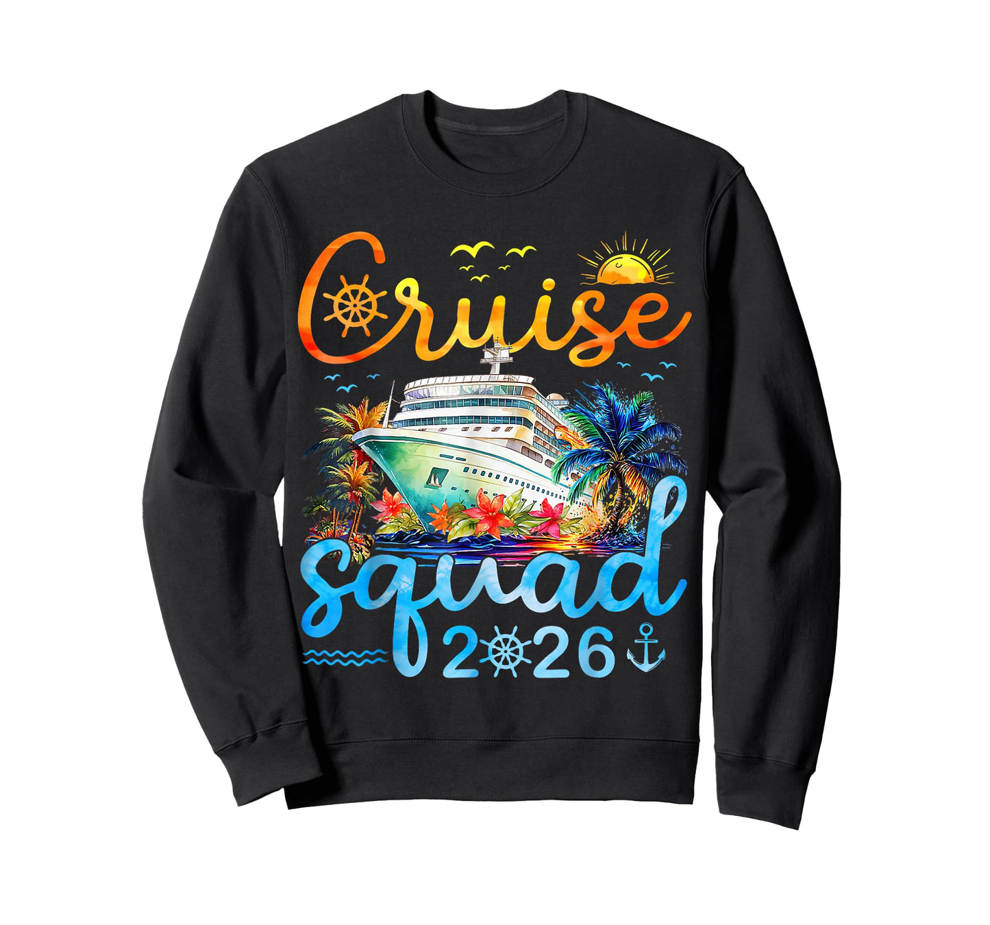 Cruise Squad 2026 Family Friends Vacation Matching Group T-Shirt