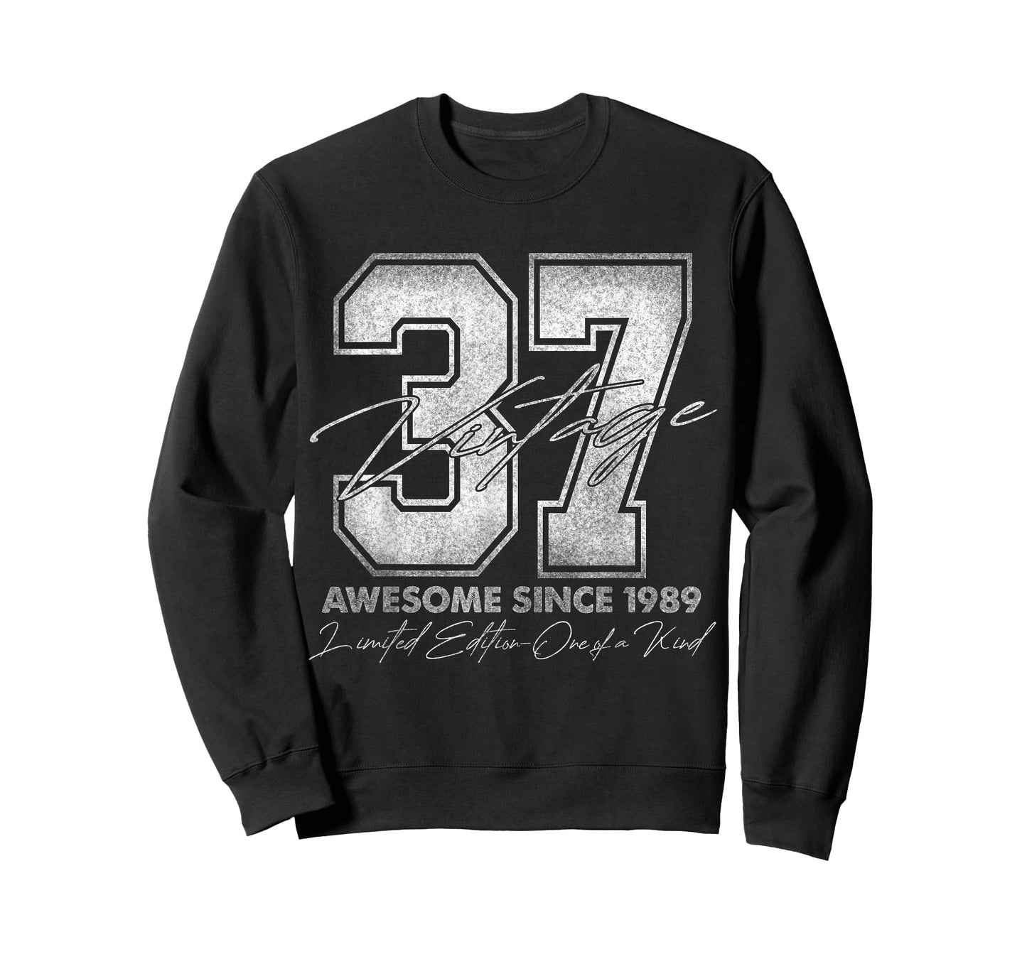 37 Year Old Gifts Vintage 1989 Limited Edition 37th Birthday T-Shirt