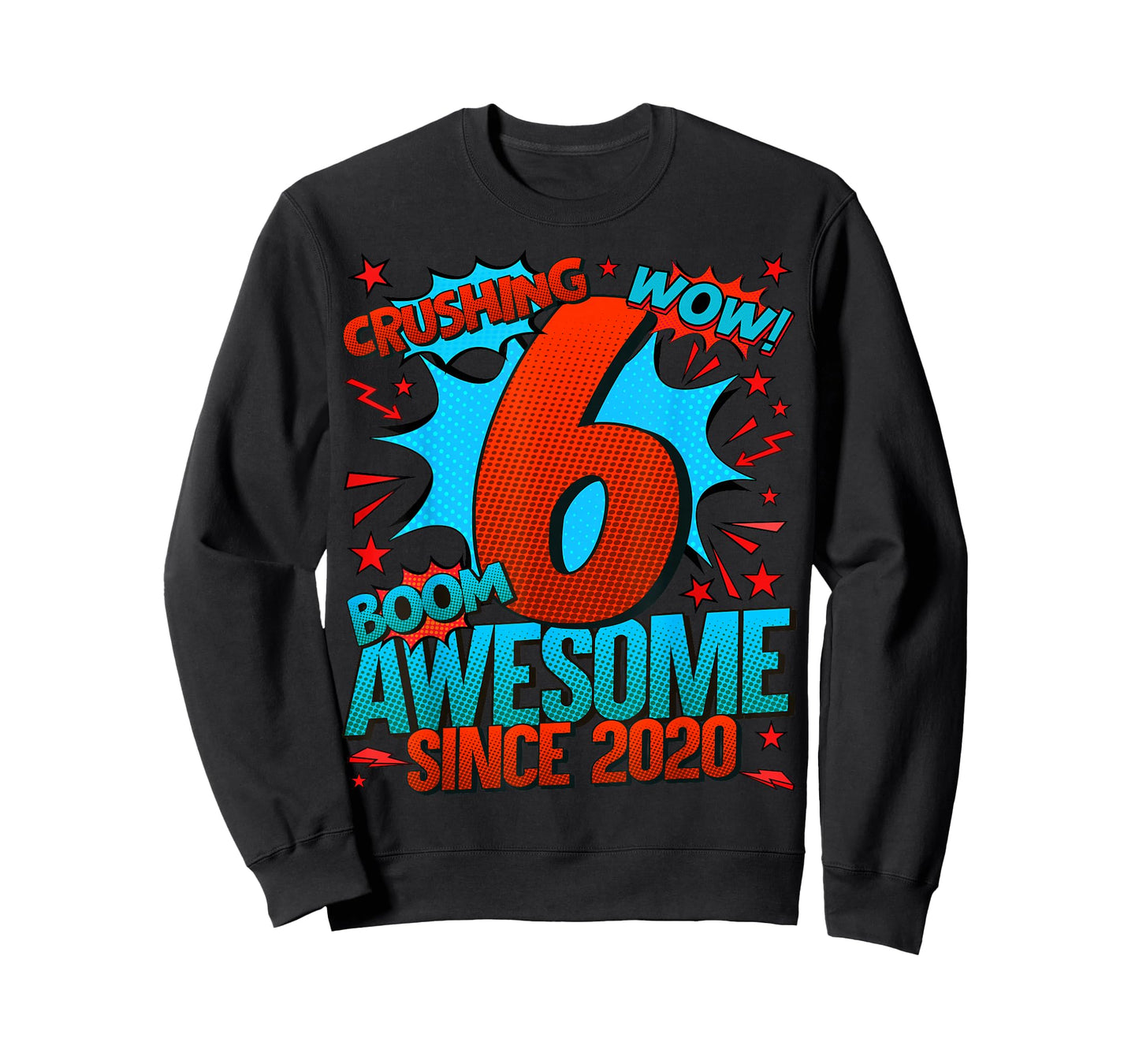 6 Year Old Gifts for Boys 6th Birthday Boy 6 Year Old Boy T-Shirt