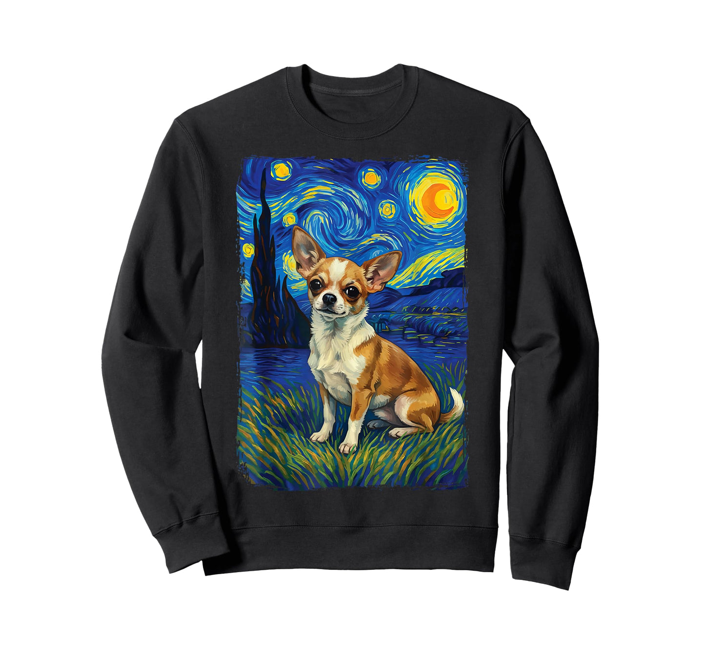 Chihuahua Starry Night T-Shirt