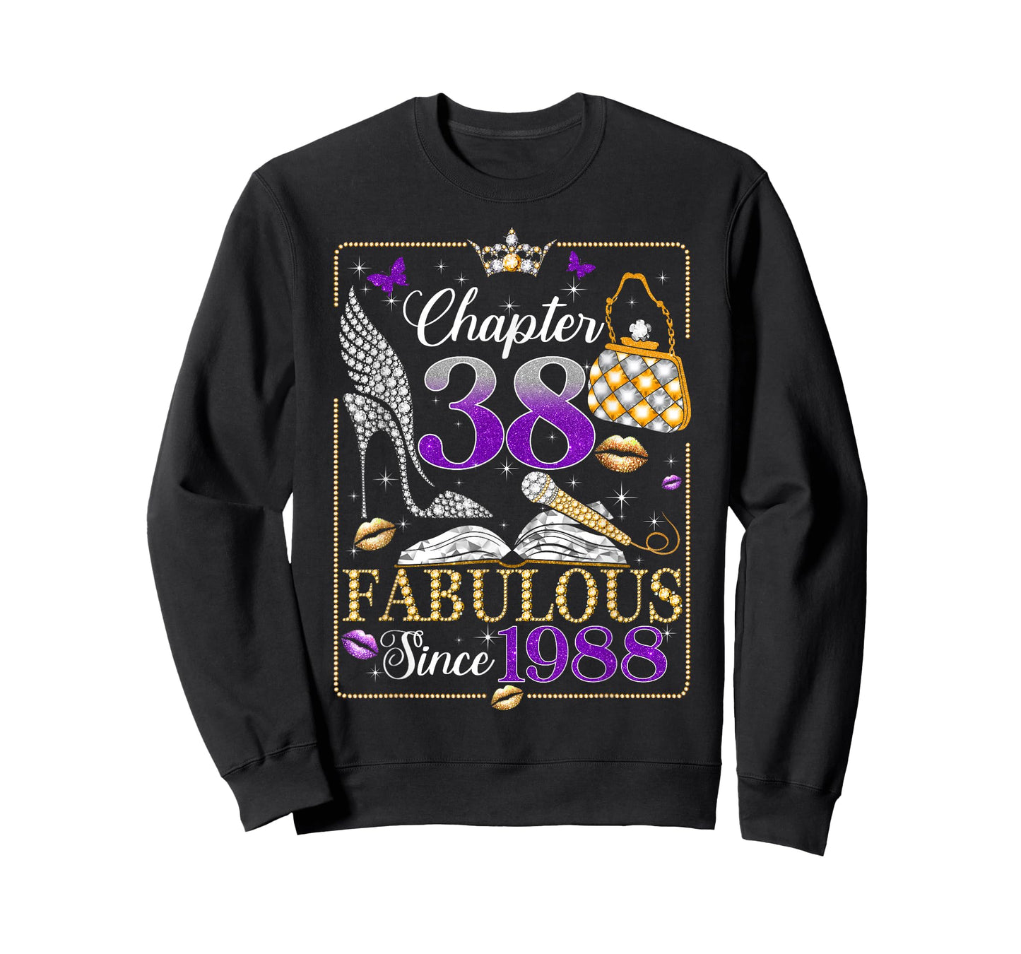 38th Birthday Queen Chapter 38 Fabulous Since 1988 Women T-Shirt