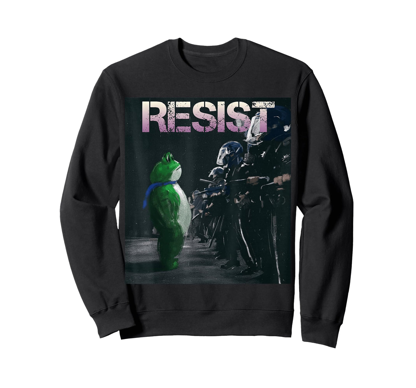 Portland Frog Protest Resist for Men Women T-Shirt