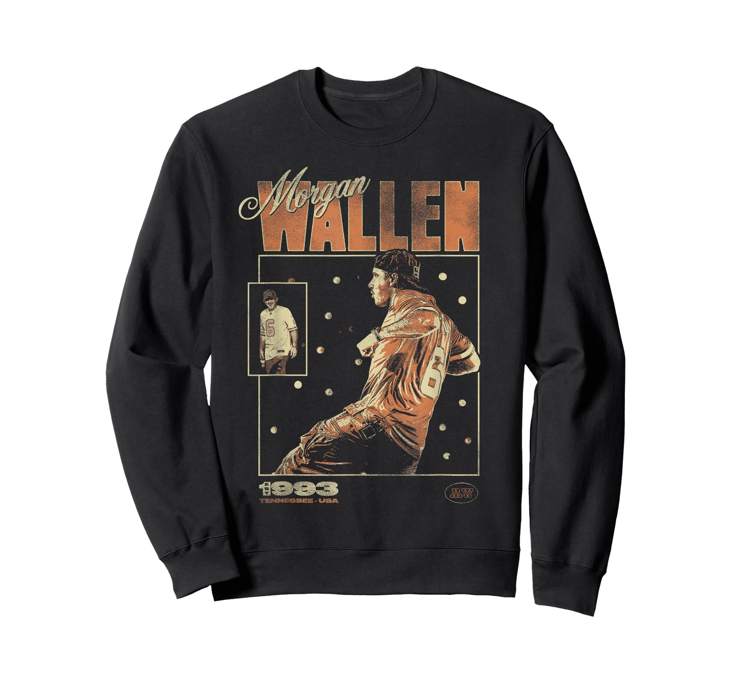 Official Morgan Wallen Baseball Card T-Shirt