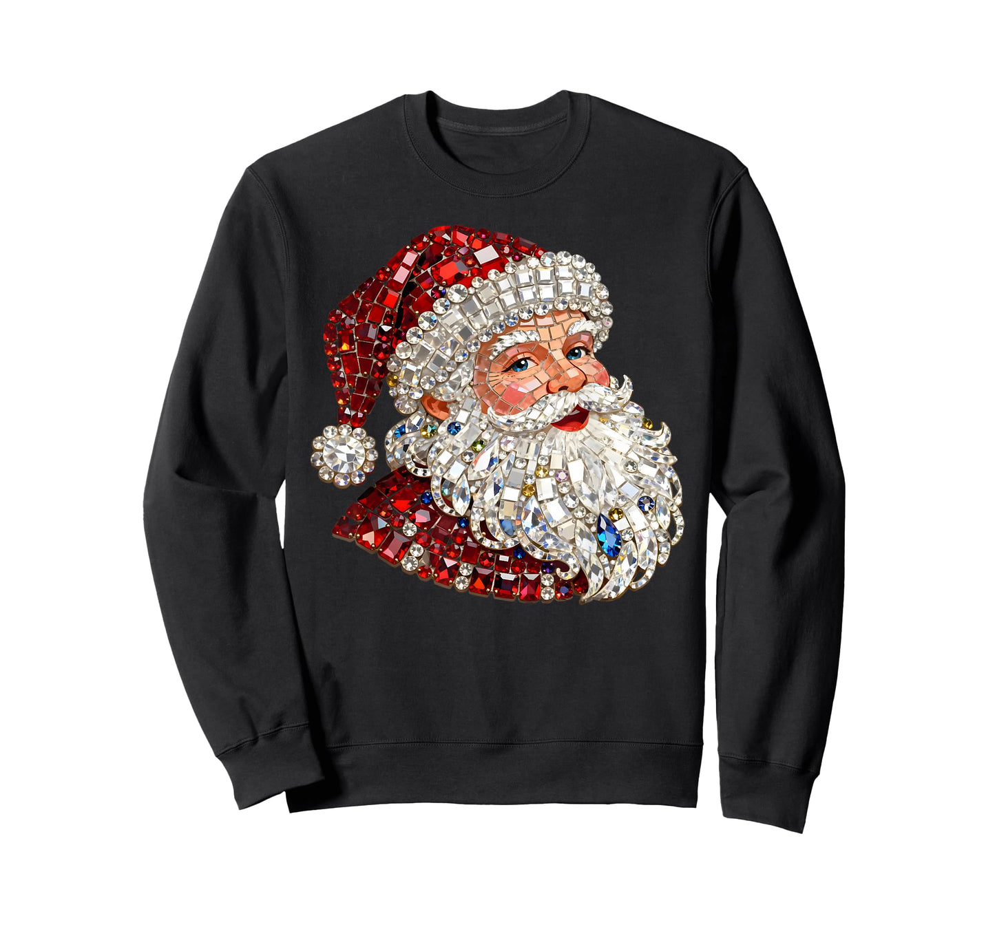 Funny Santa Claus Merry Christmas Xmas Family Holiday T-Shirt