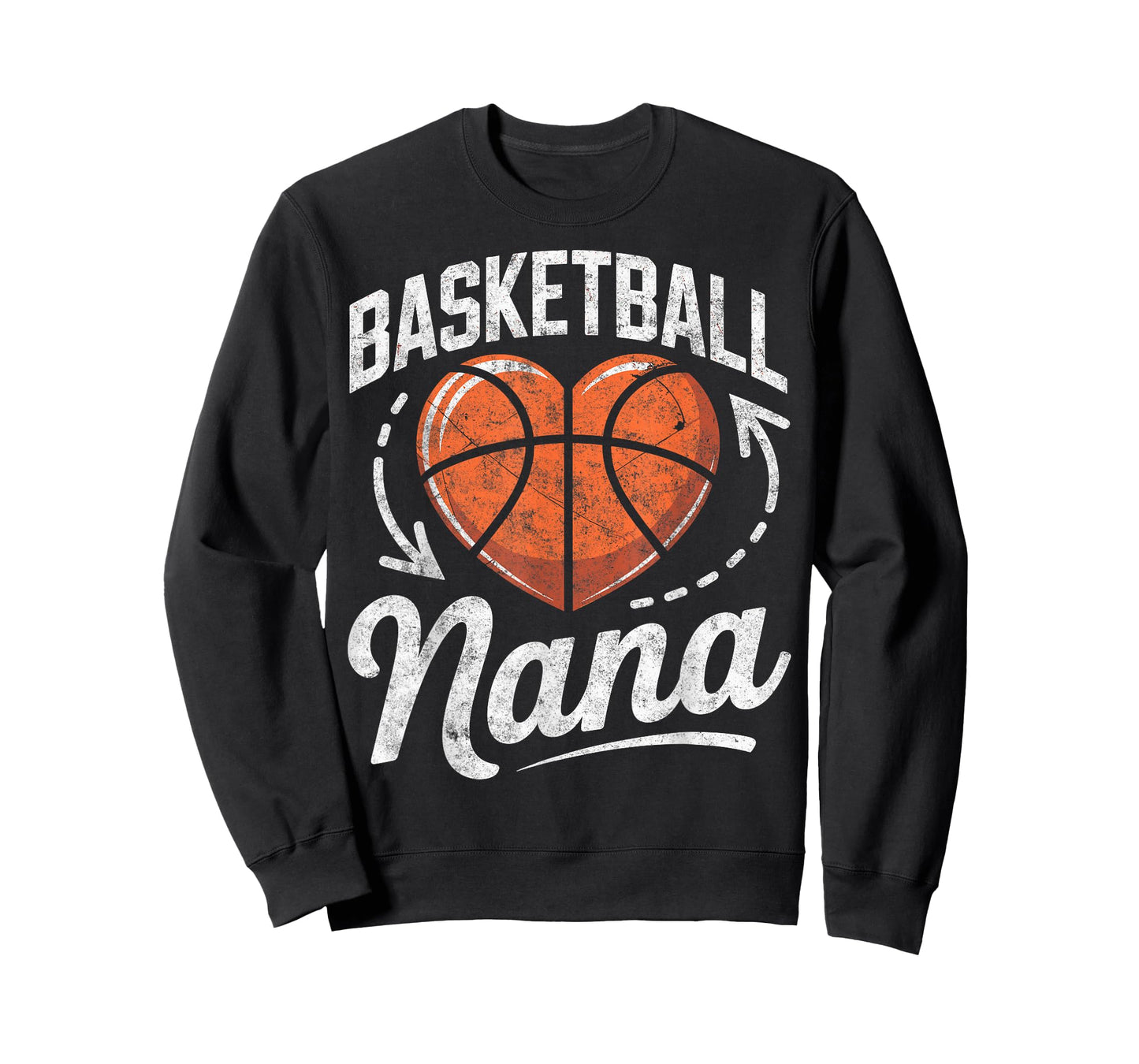 Basketball Player Nana Grandma Fan Basketball Family Tee T-Shirt