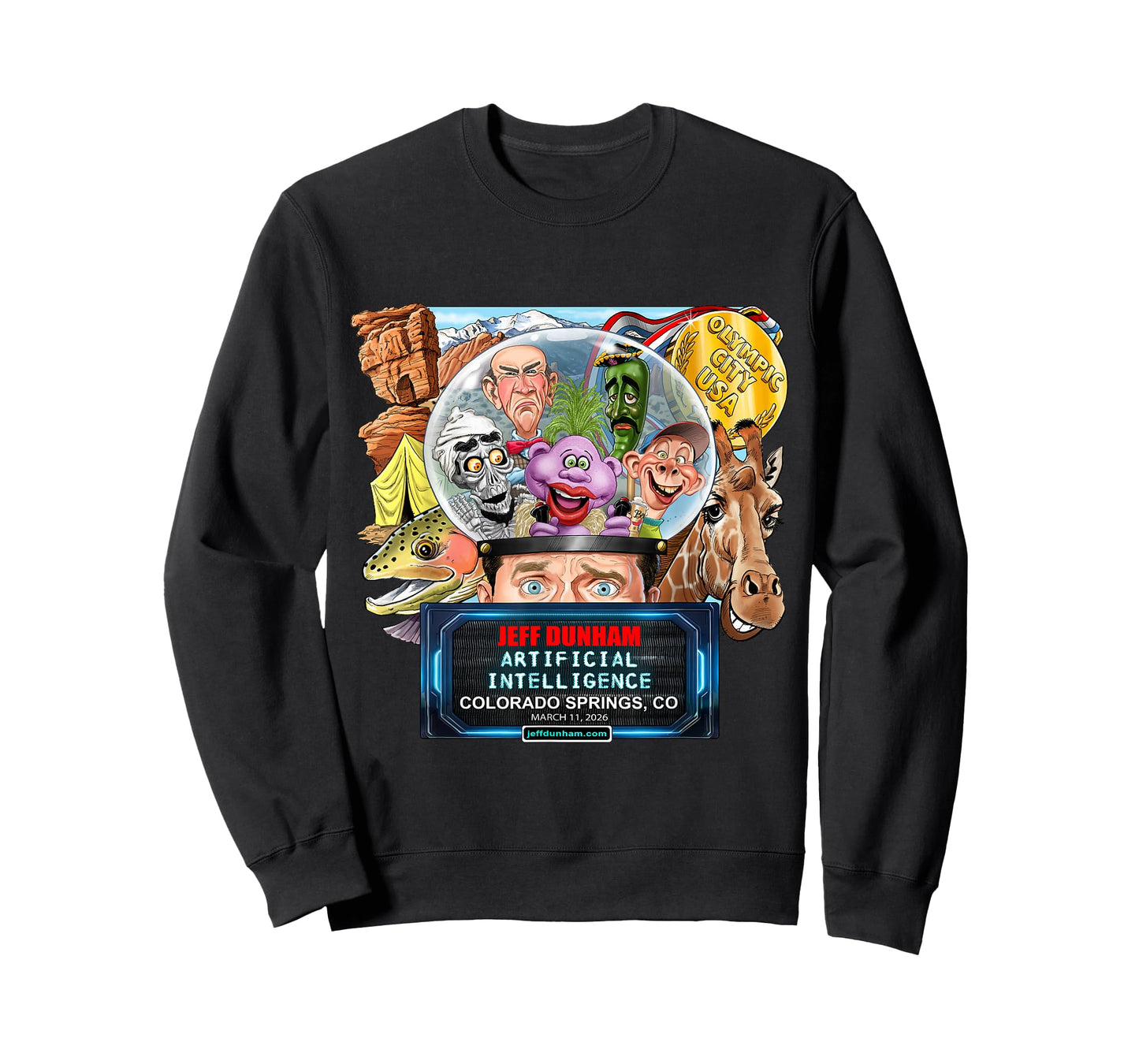 Jeff Dunham Colorado Springs, CO (2026) T-Shirt