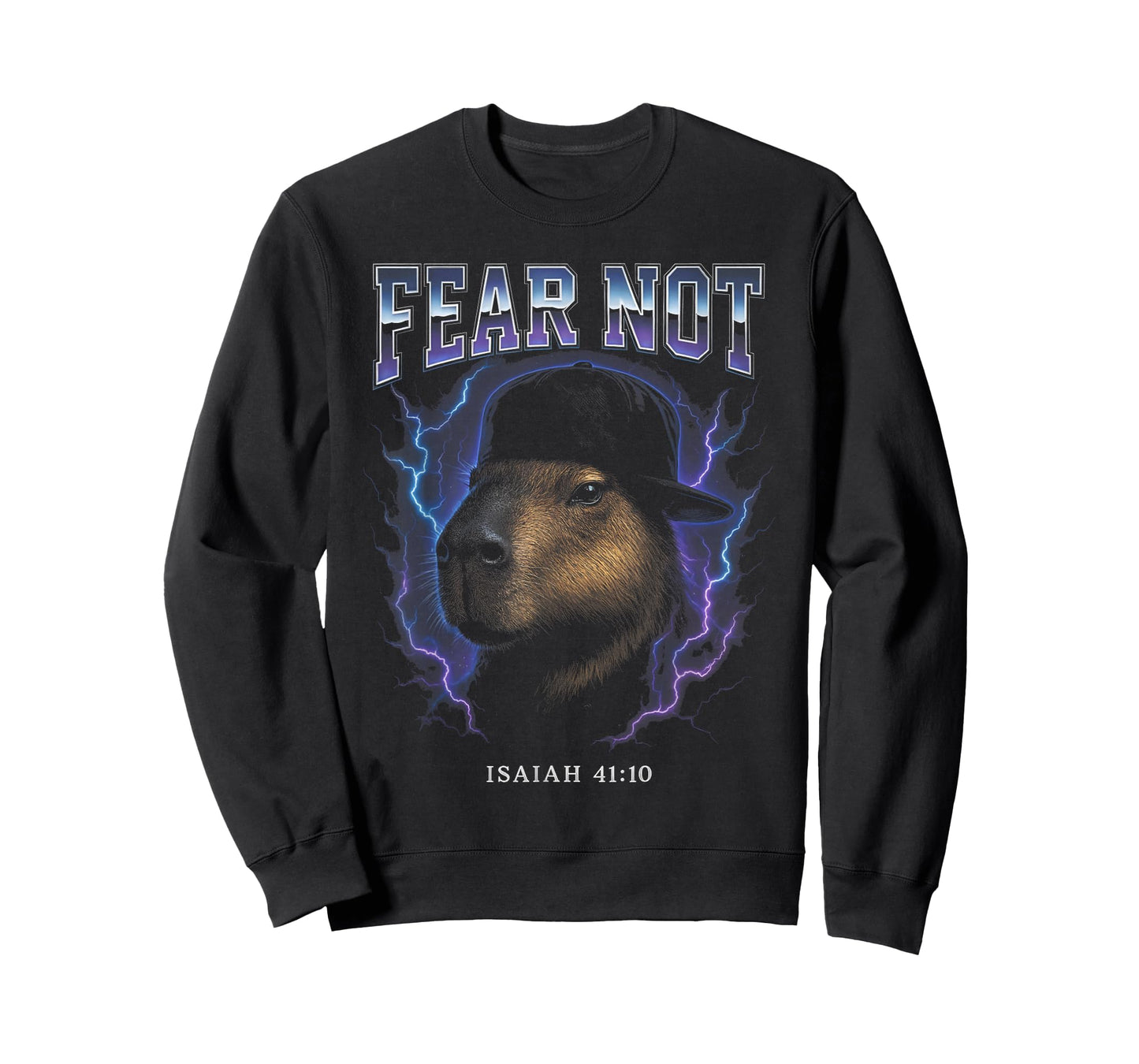 Not Fear Funny Capybara Cringy Meme Overloaded Christian T-Shirt