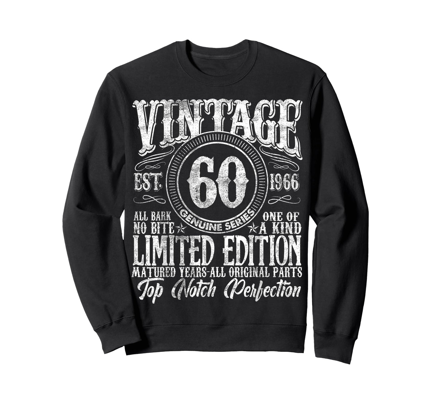60 Year Old Gifts Vintage 1966 Limited Edition 60th Birthday T-Shirt