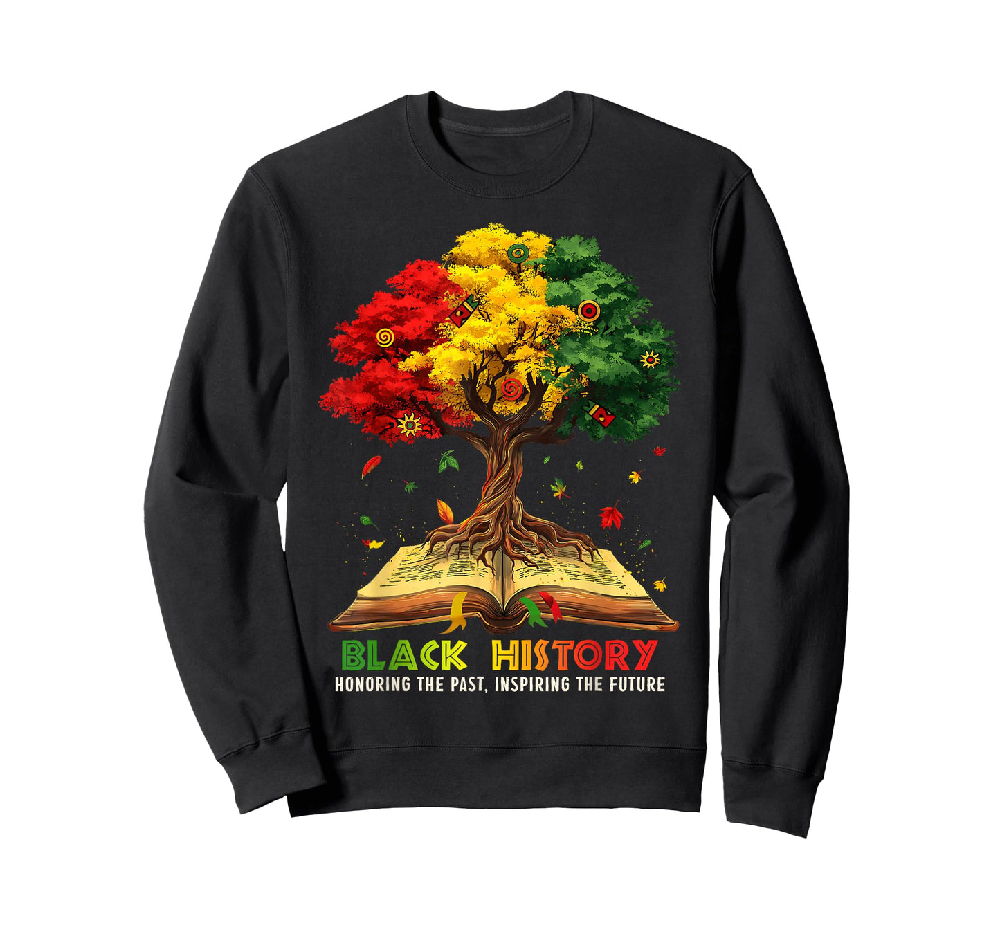 Black History Month Honoring Past Inspiring Future Men Women T-Shirt