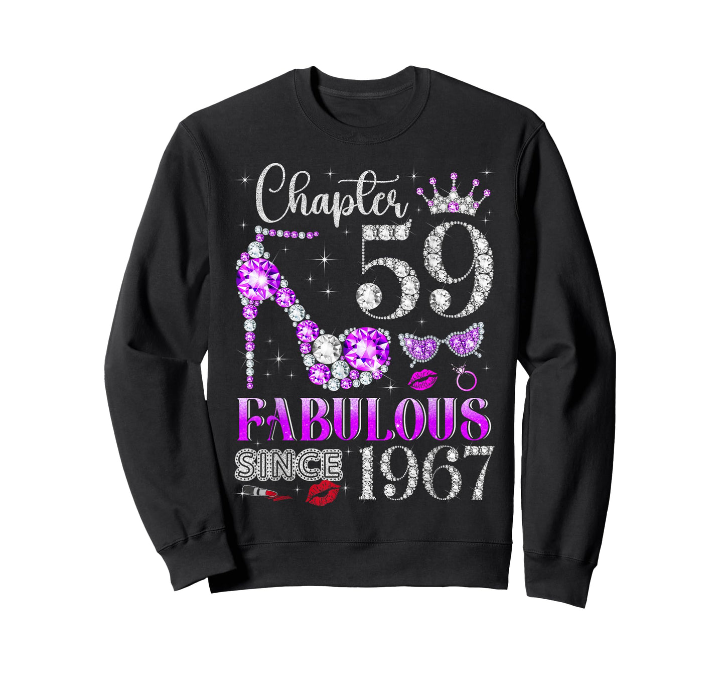 Chapter 59 Fabulous Since 1967 59Th Birthday Ladies Girls T-Shirt