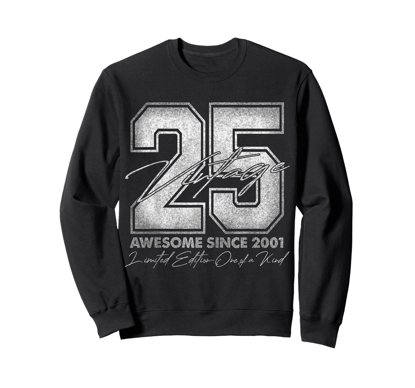 25 Year Old Gifts Vintage 2001 Limited Edition 25th Birthday T-Shirt