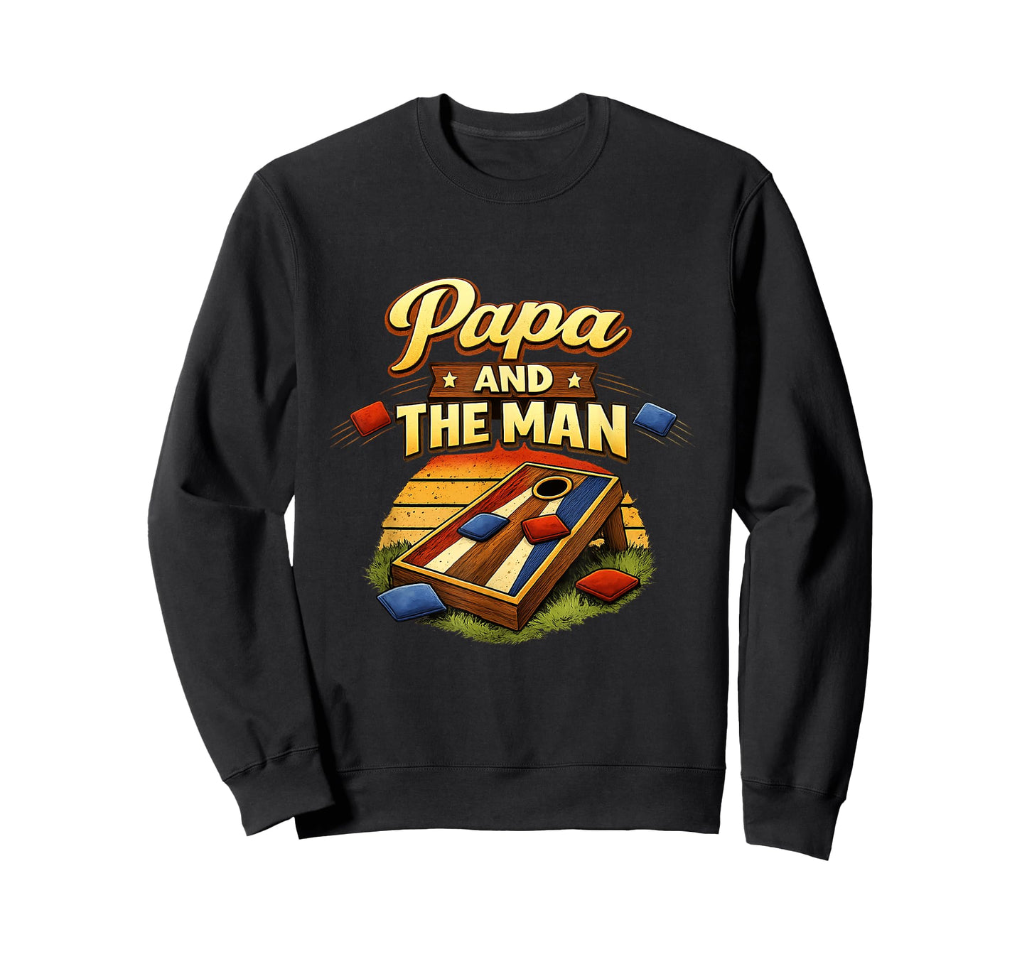 Papa and The Man Corn Hole T-Shirt