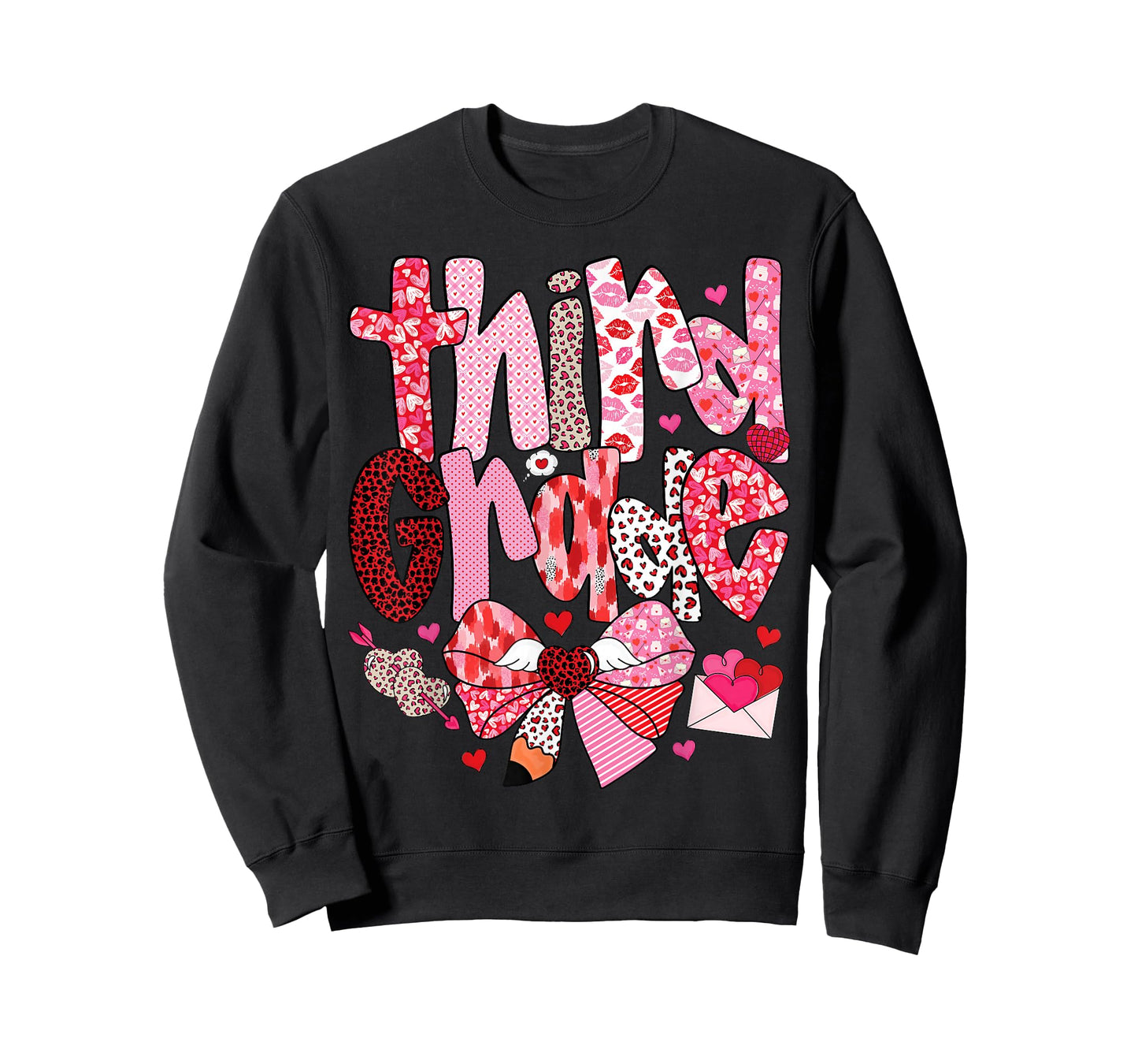 Third Grade Teacher Valentine Design for Classroom Fun T-Shirt