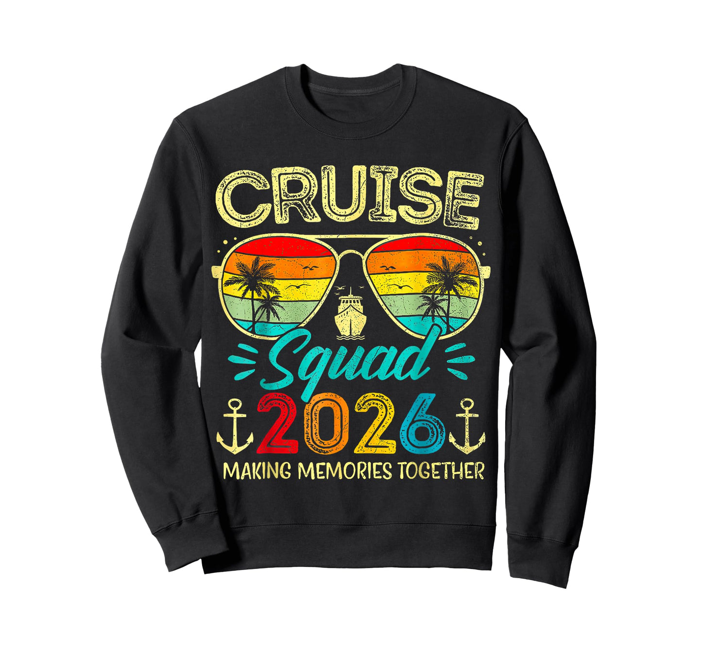 Cruise Squad 2026 Family Group Matching Summer Vacation T-Shirt