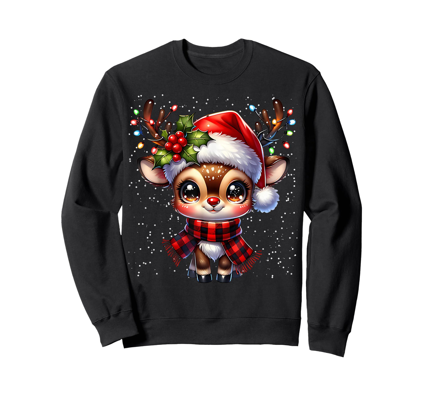 Merry Christmas Reindeer Men Women Family Matching Reindeer T-Shirt