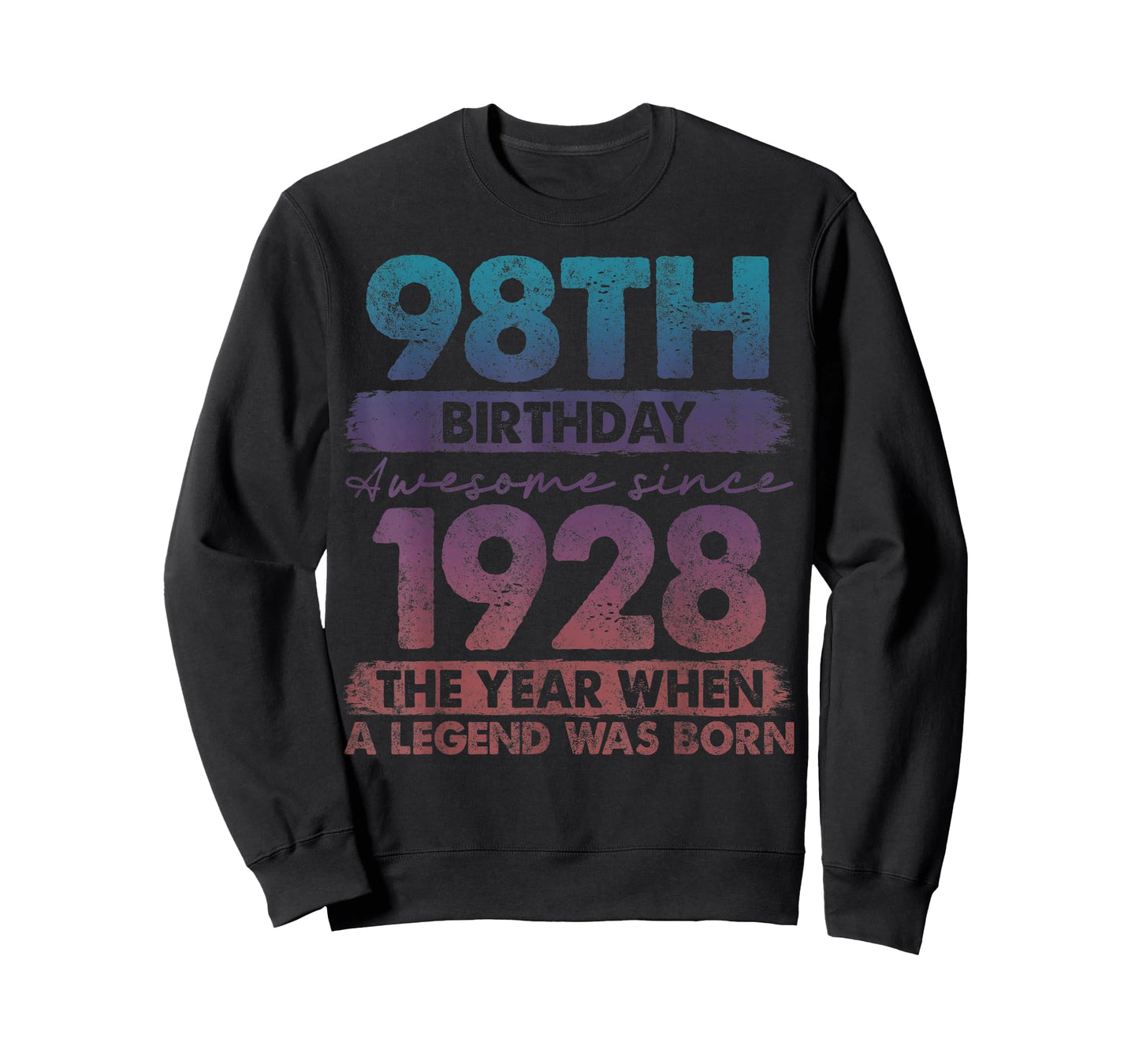98 Year Old Gifts Vintage 1928 Limited Edition 98th Birthday T-Shirt
