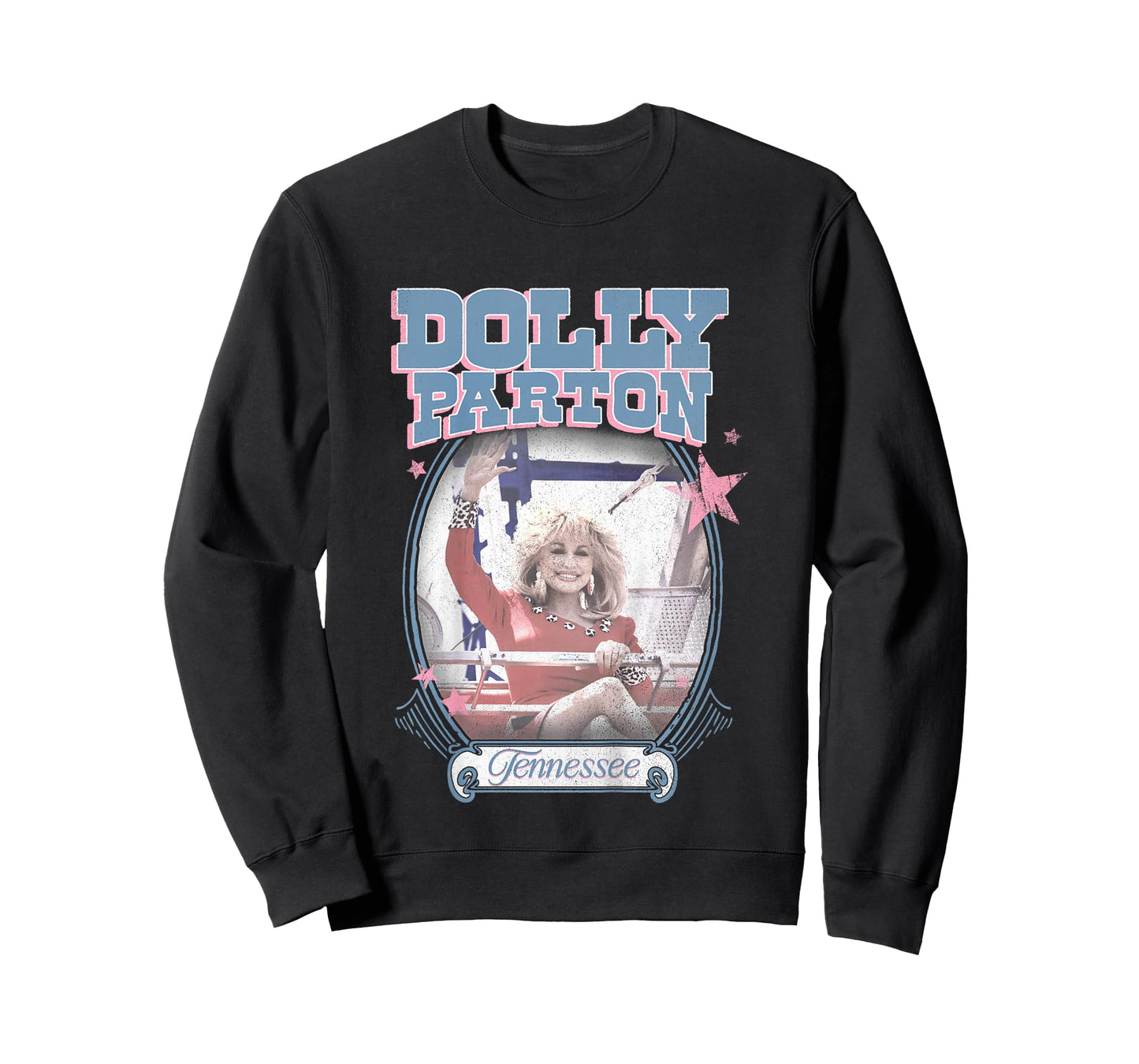 Kids Dolly Parton Tennessee Dolly Waving from Dollywood Ride T-Shirt
