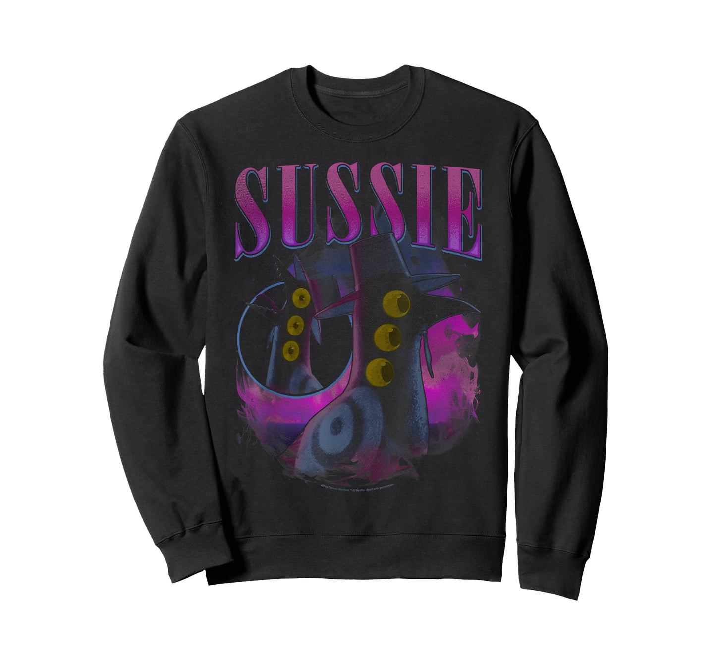 Kpop Demon Hunters Halloween Sussie Y2K Distressed Poster T-Shirt