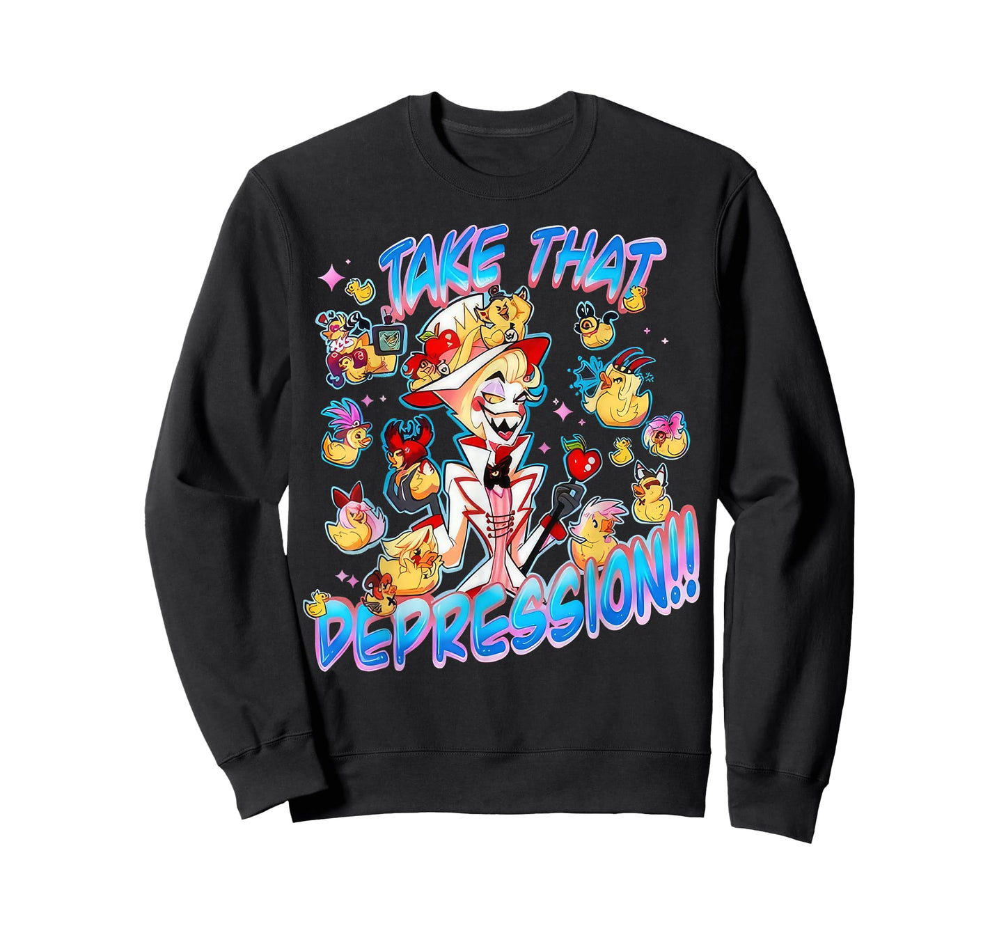 Take That Depression Rubber Ducky Meme Mental Health T-Shirt