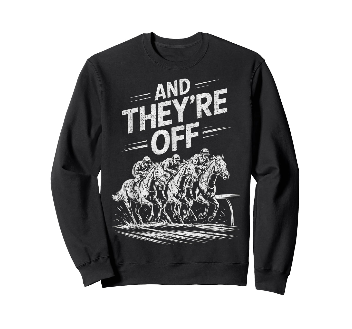 Funny Horse Racing Design for Men Women Kid Horse Race Lover T-Shirt