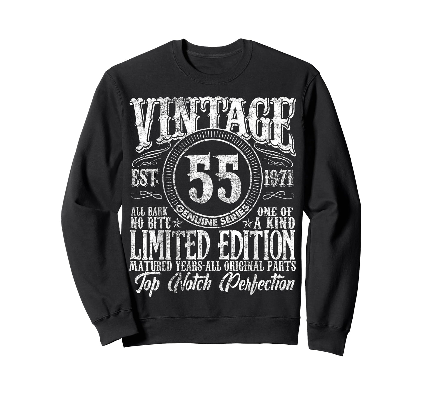 55 Year Old Gifts Vintage 1971 Limited Edition 55th Birthday T-Shirt