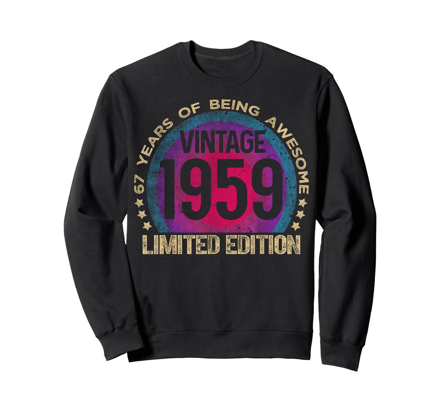 67 Year Old Gifts Vintage 1959 Limited Edition 67th Birthday T-Shirt