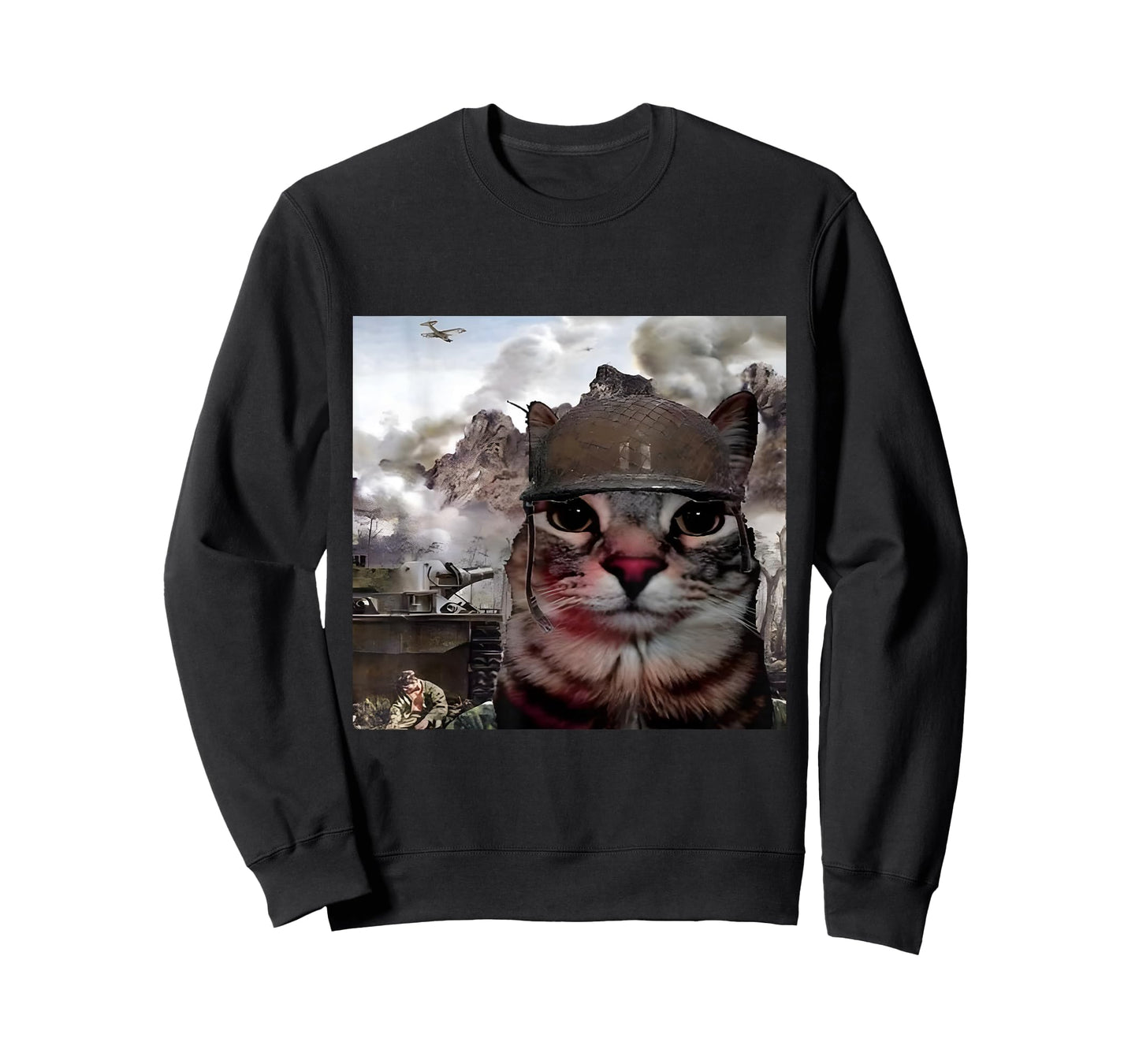 Thousand Yard Stare Cat T-Shirt