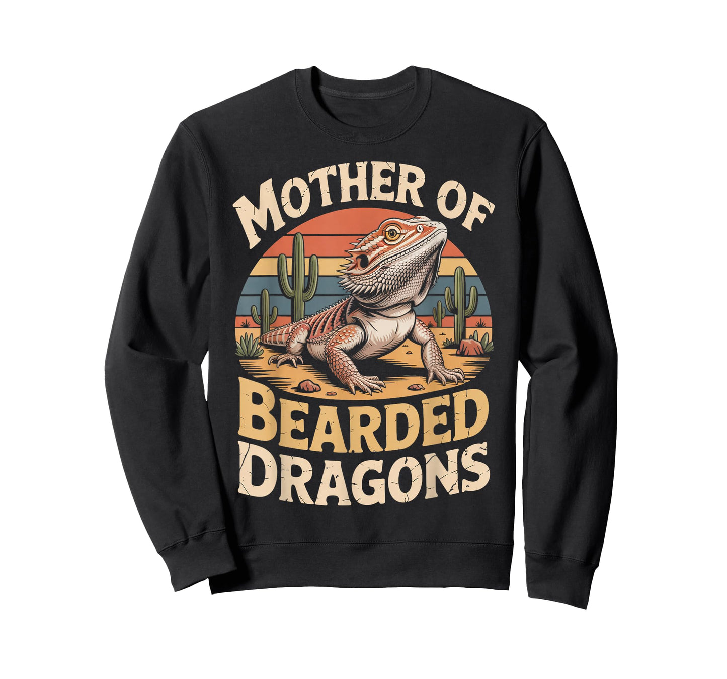 Reptile Animal Beardie Mother of Bearded Dragon T-Shirt