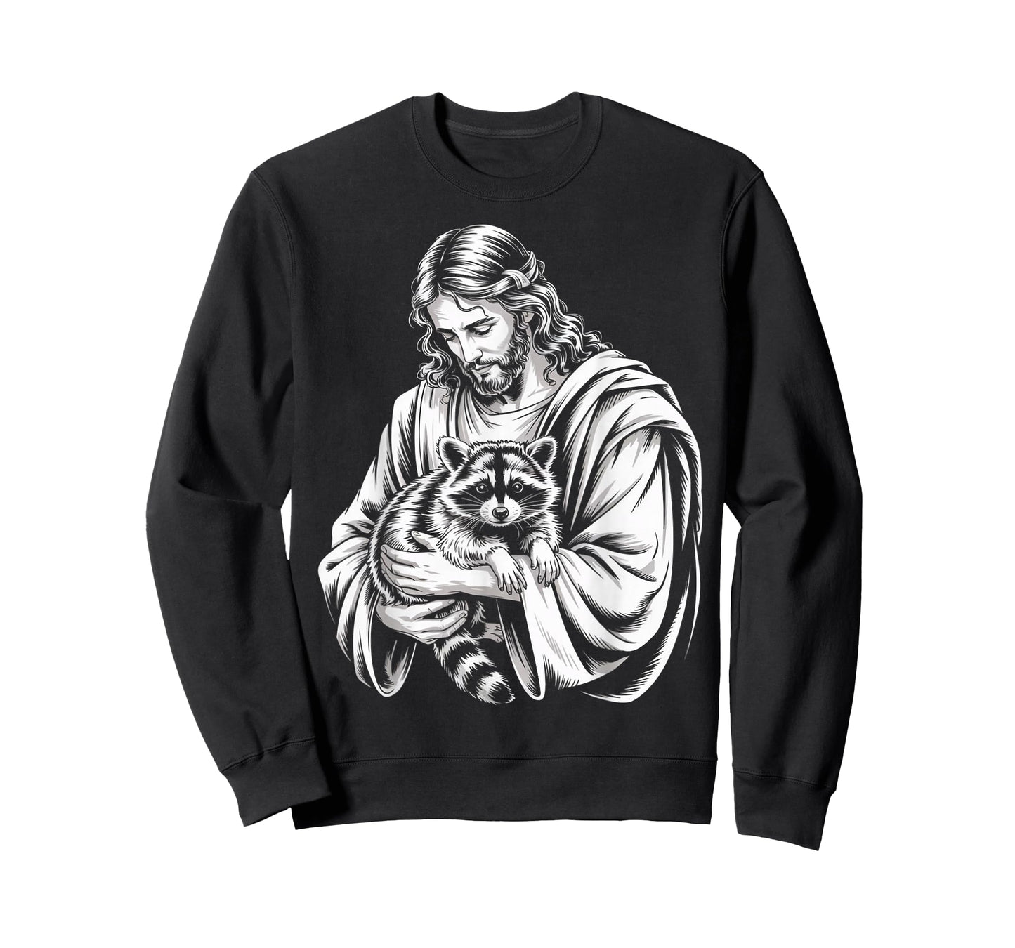 Trash Panda Jesus Raccoon Trashed Racoon Animal Raccoon T-Shirt