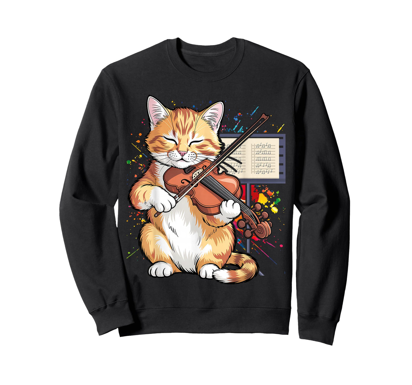 Fairytale Nursery Rhyme Musician Violin Cat and The Fiddle M T-Shirt