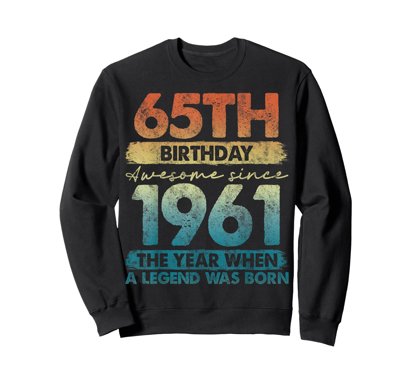 65 Year Old Gifts Vintage 1961 Limited Edition 65th Birthday T-Shirt