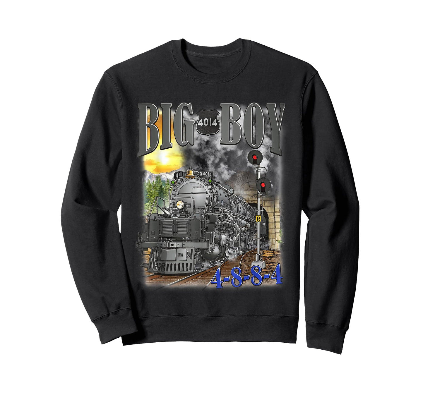 Big Boy 4014 Steam Locomotive Vintage Railroad Train Engine T-Shirt