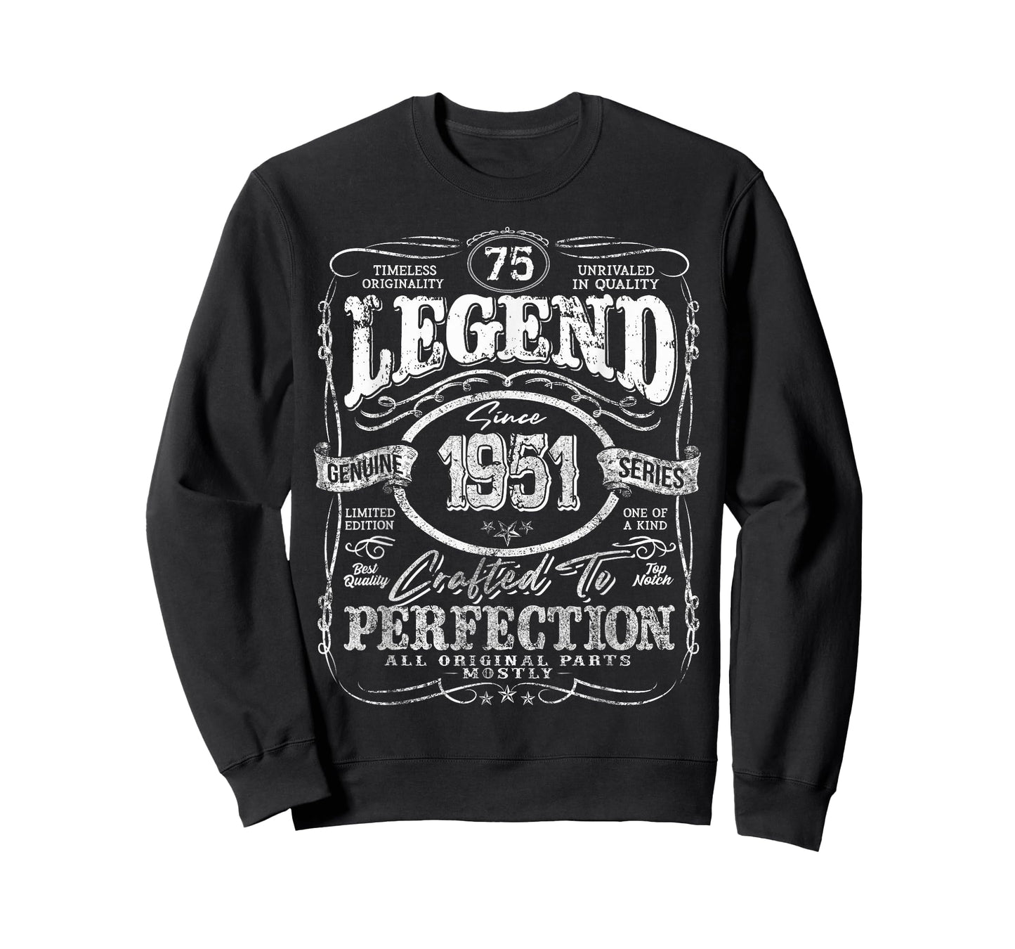 Vintage 1951 Limited Edition Shirt 75 Year Old 75th Birthday T-Shirt