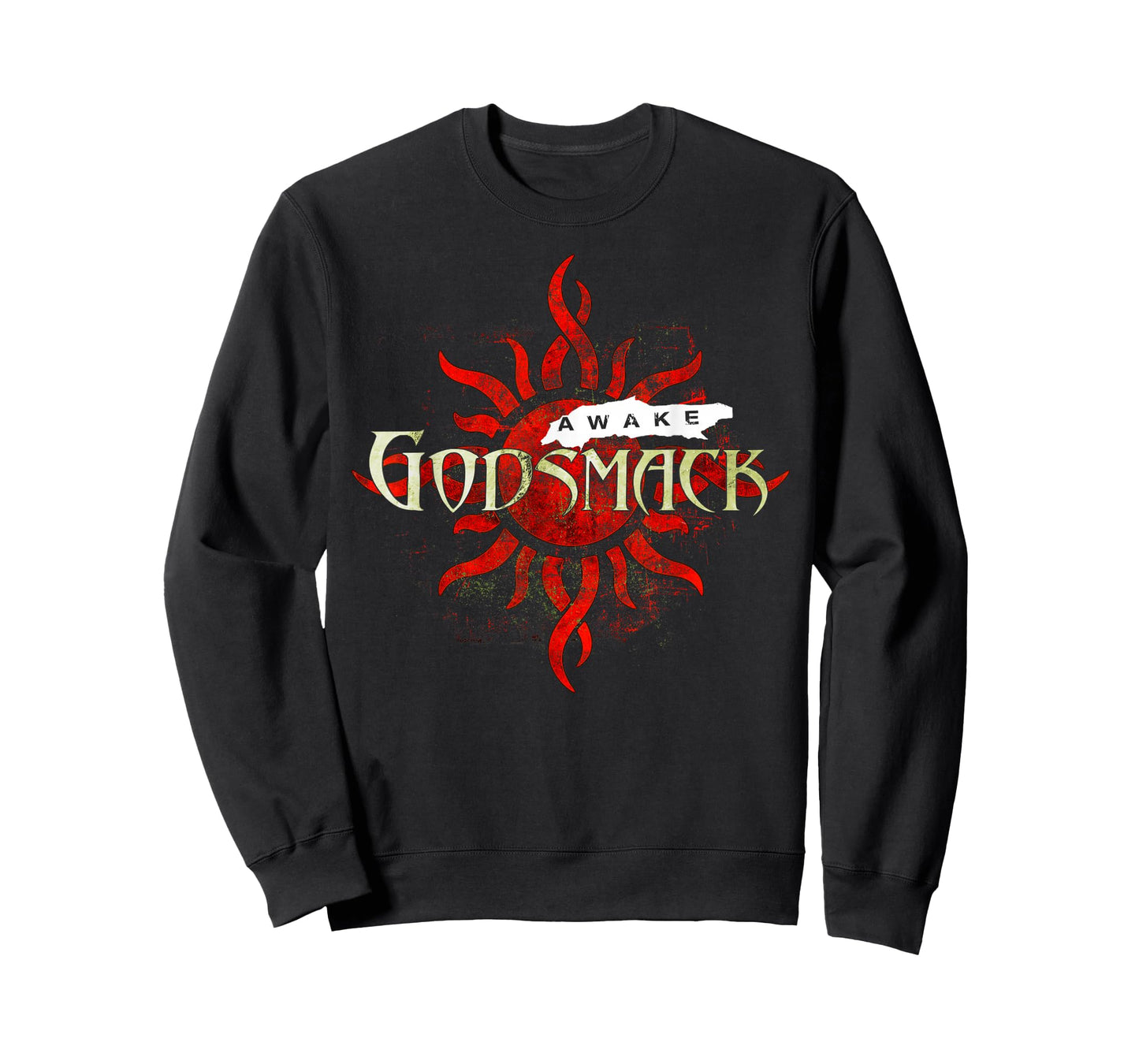 Godsmack Awake Sun 25th On Black T-Shirt